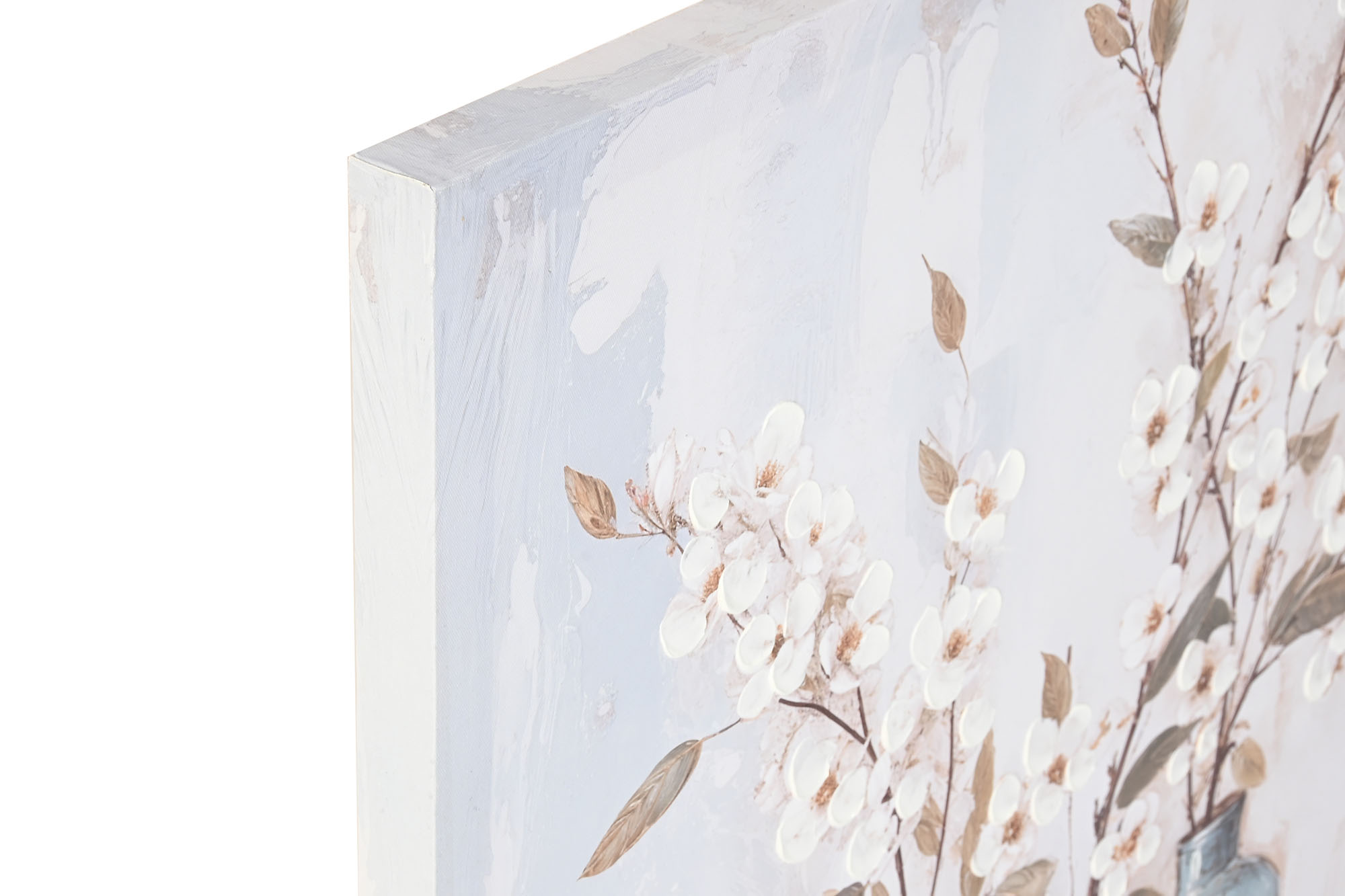 CUADRO LIENZO ABETO 60X3,5X80 TRES JARRONES 2