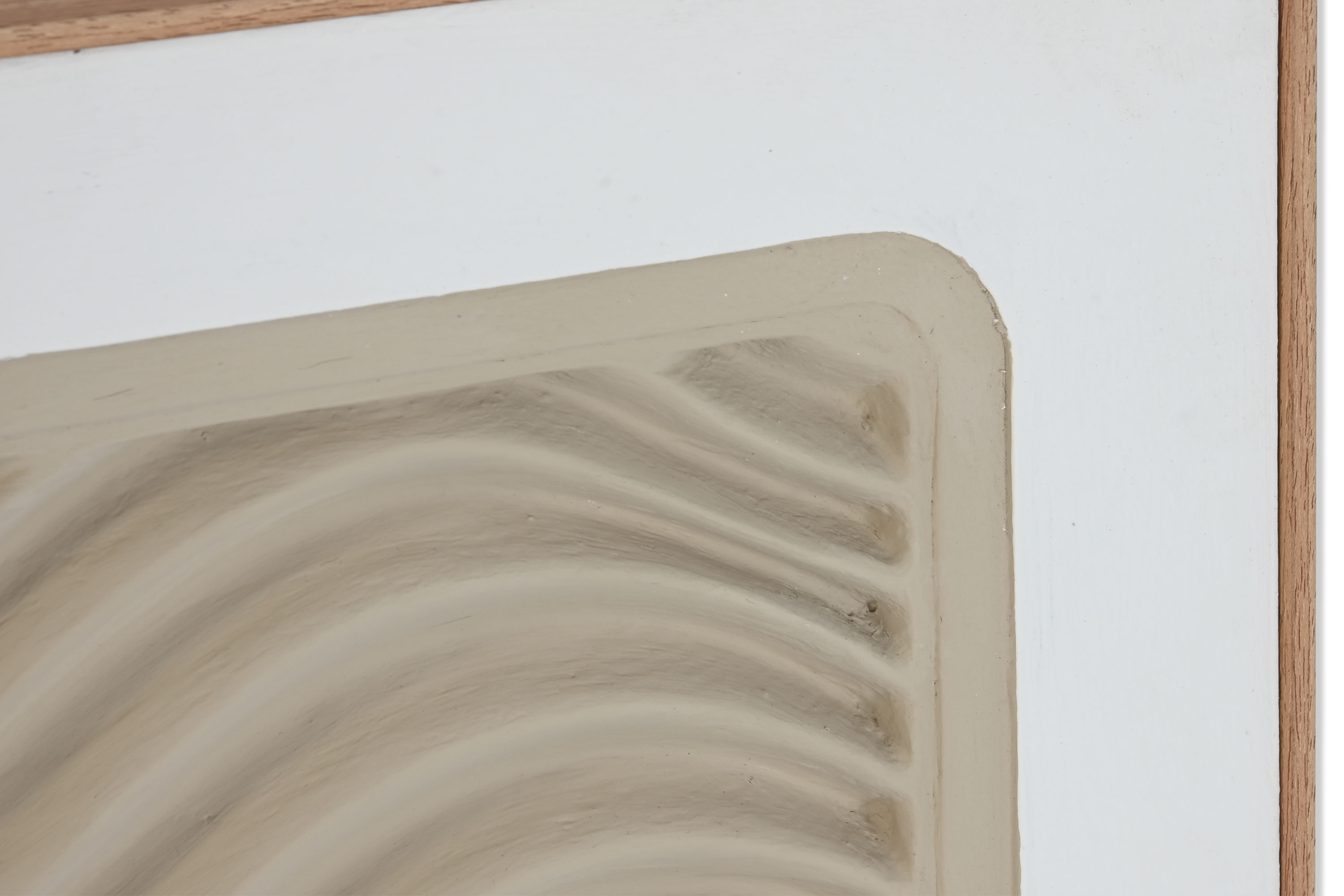 CUADRO MDF PS 60X3,5X60 3D BEIGE 3