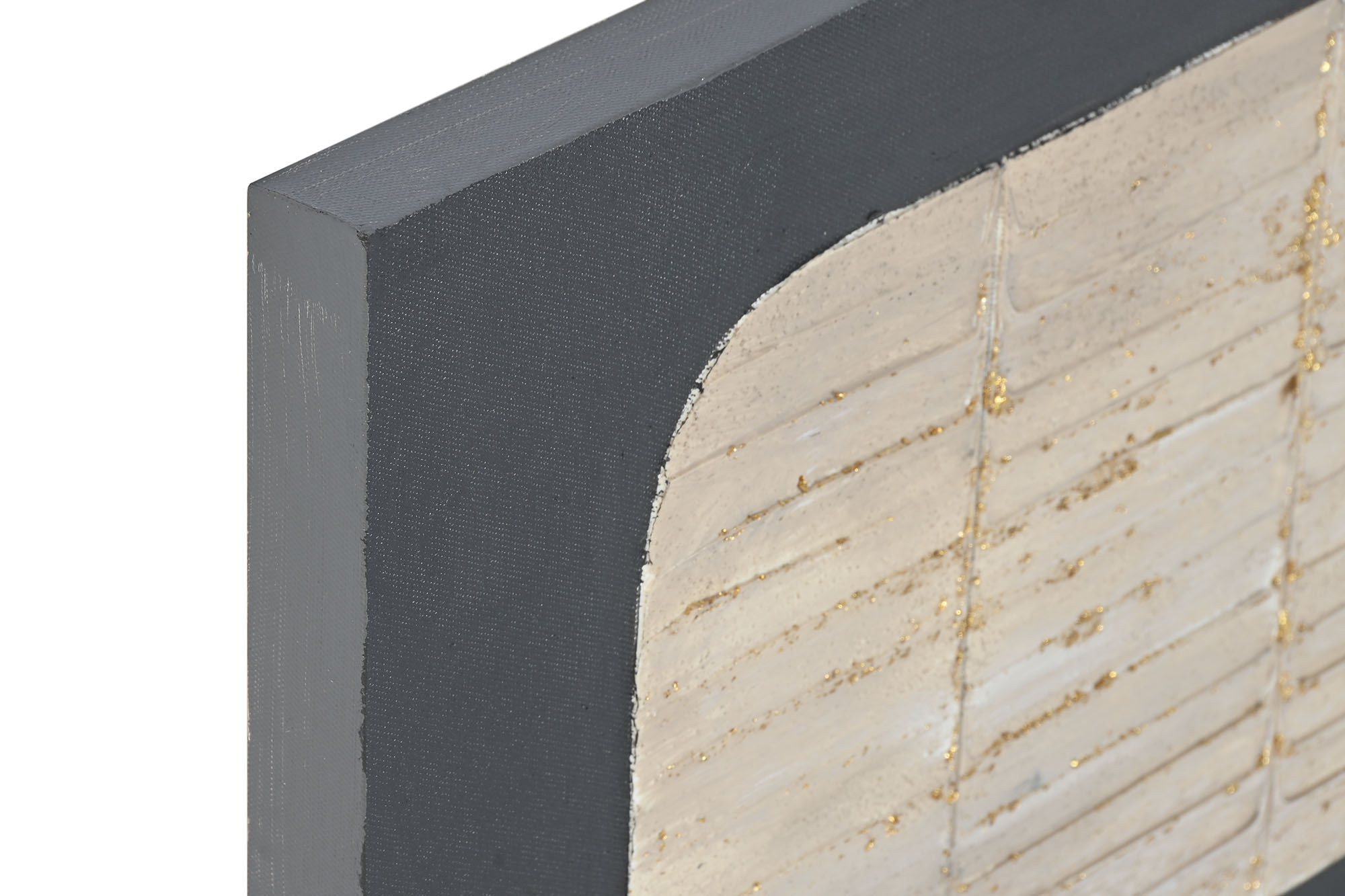 CUADRO LIENZO MDF 60X3X60 MODERNO BEIGE 2