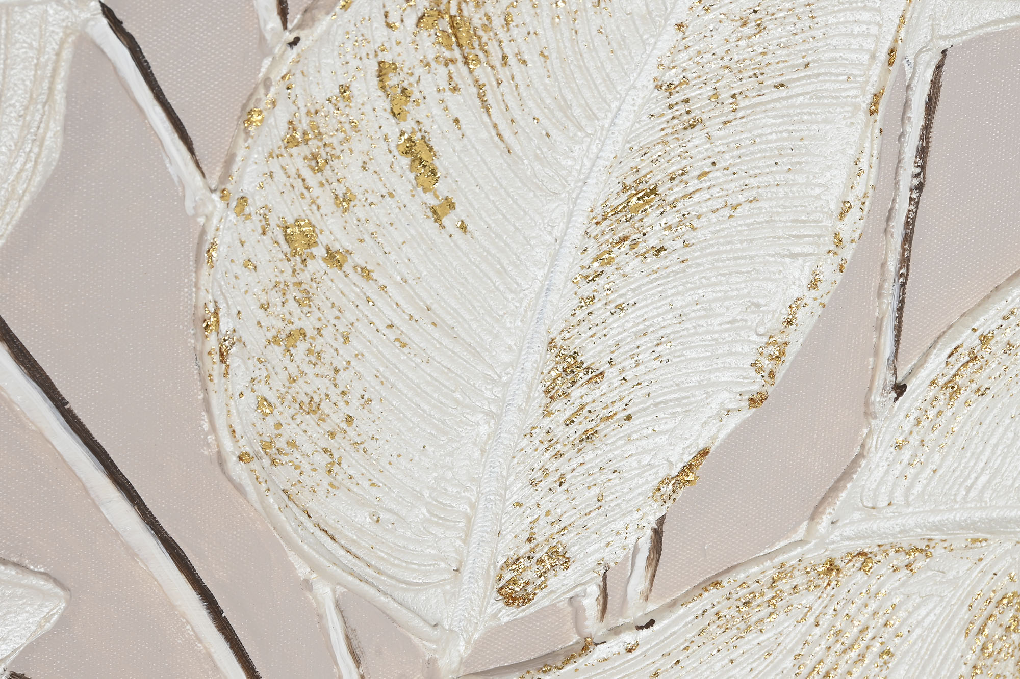 CUADRO LIENZO MDF 90X3X60 HOJAS PALMERA 10HOJAS 3