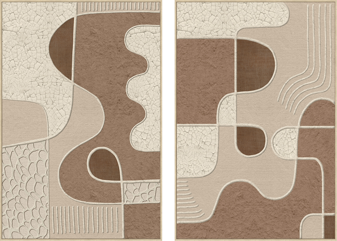 CUADRO LIENZO PS 83X4,5X123 ABSTRACTO