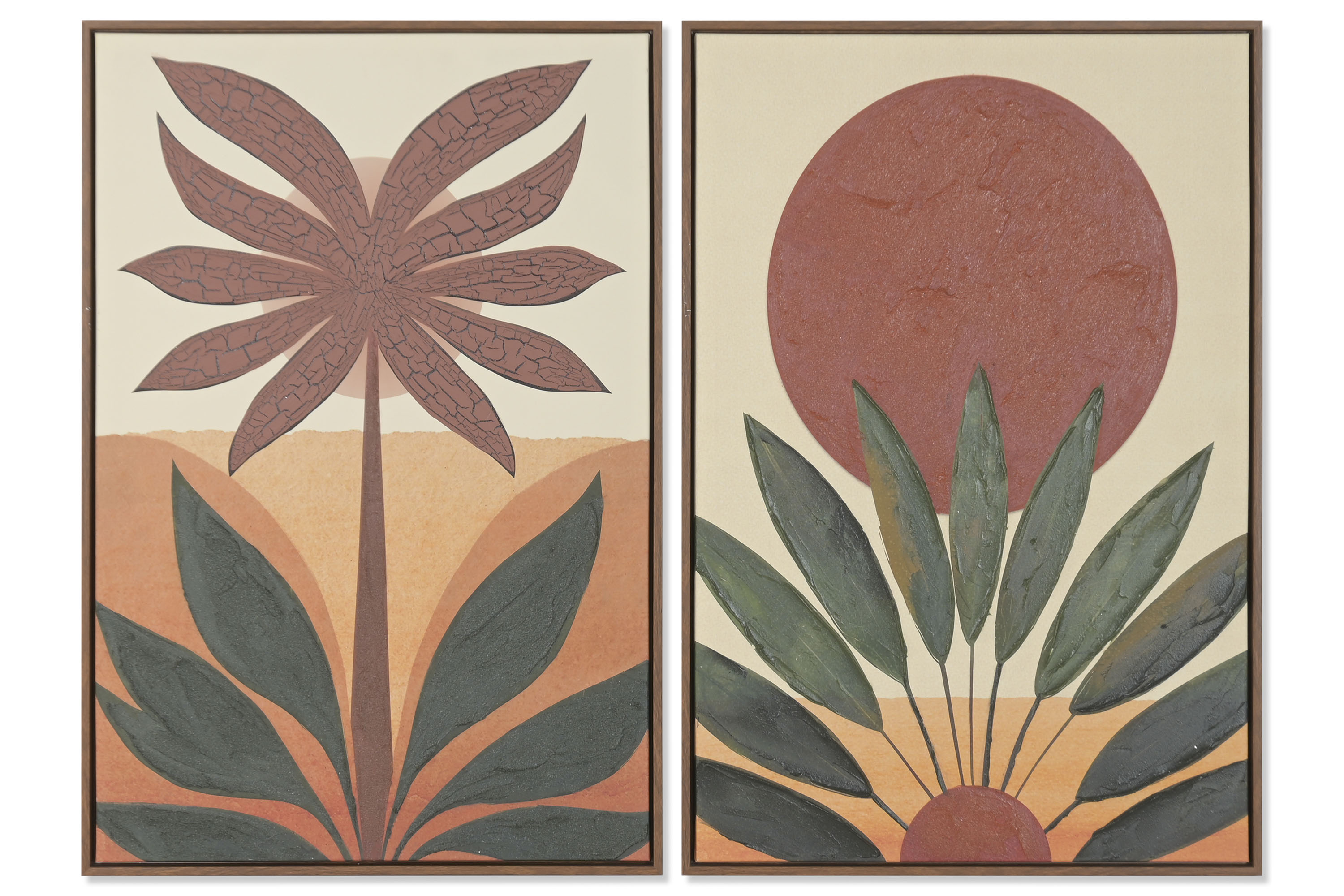 CUADRO LIENZO PS 63X4,5X93 PALMERA