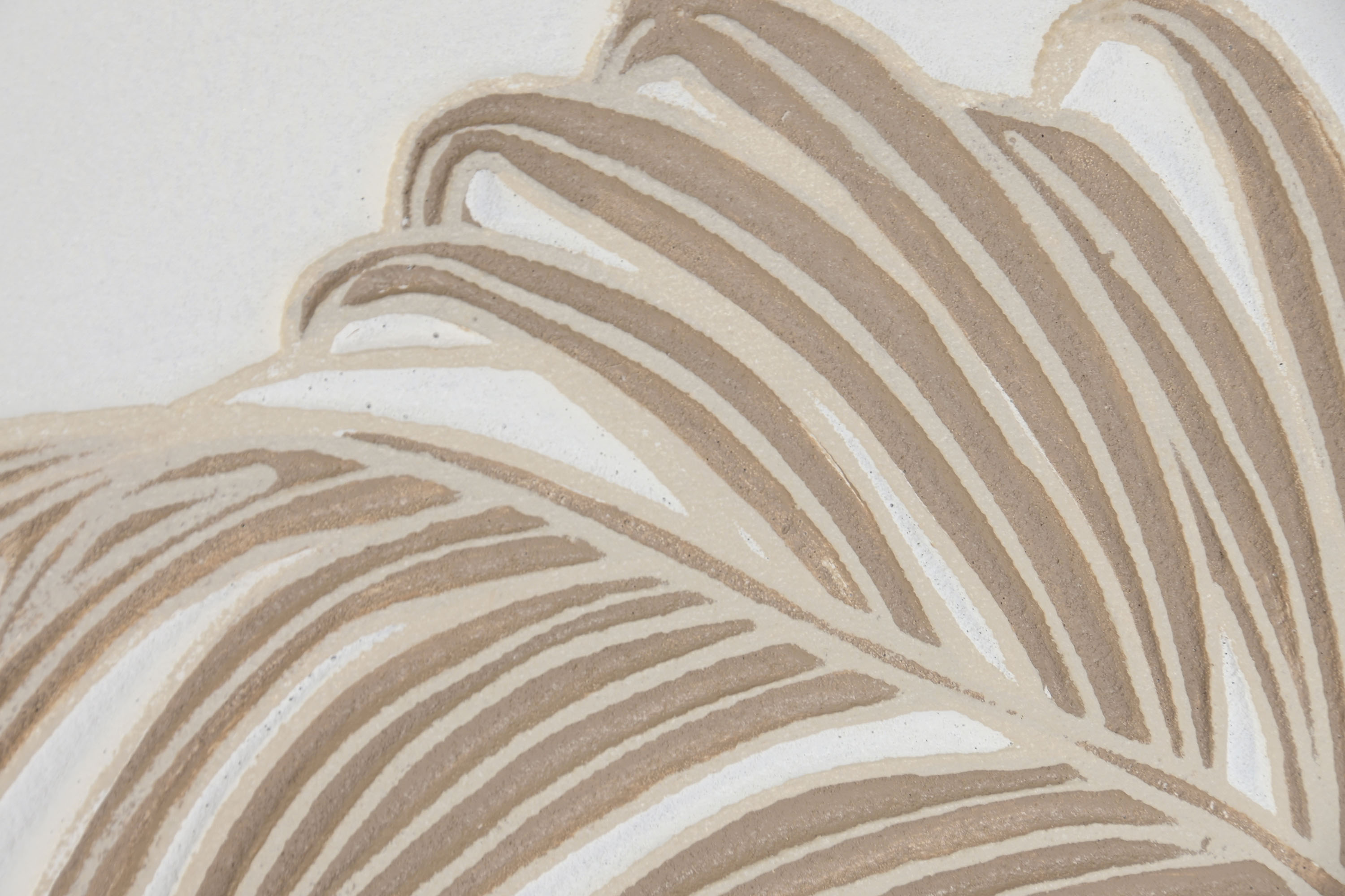 CUADRO LIENZO PS 100X4,5X100 HOJAS PALMERA OSC 3