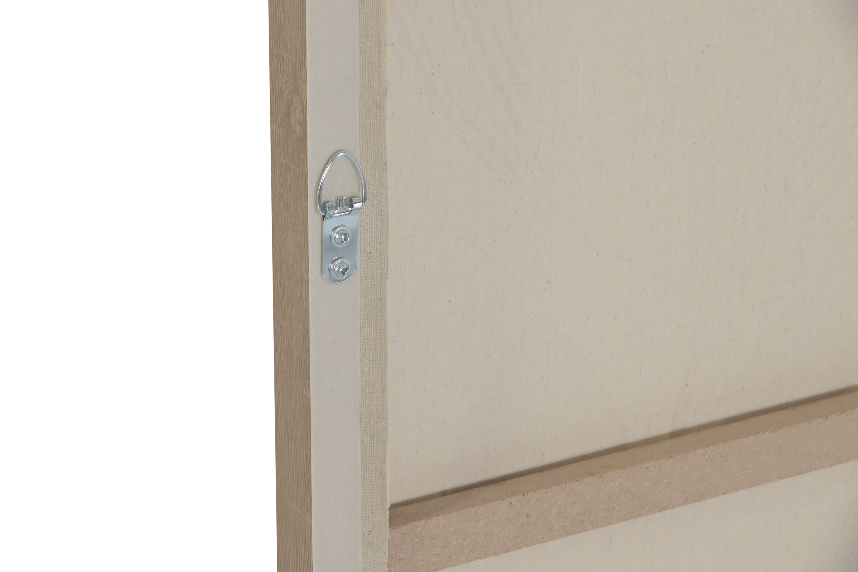 CUADRO LINO PS 42,5X2,8X82,5 FLOR RELIEVE 5 HOJAS 4