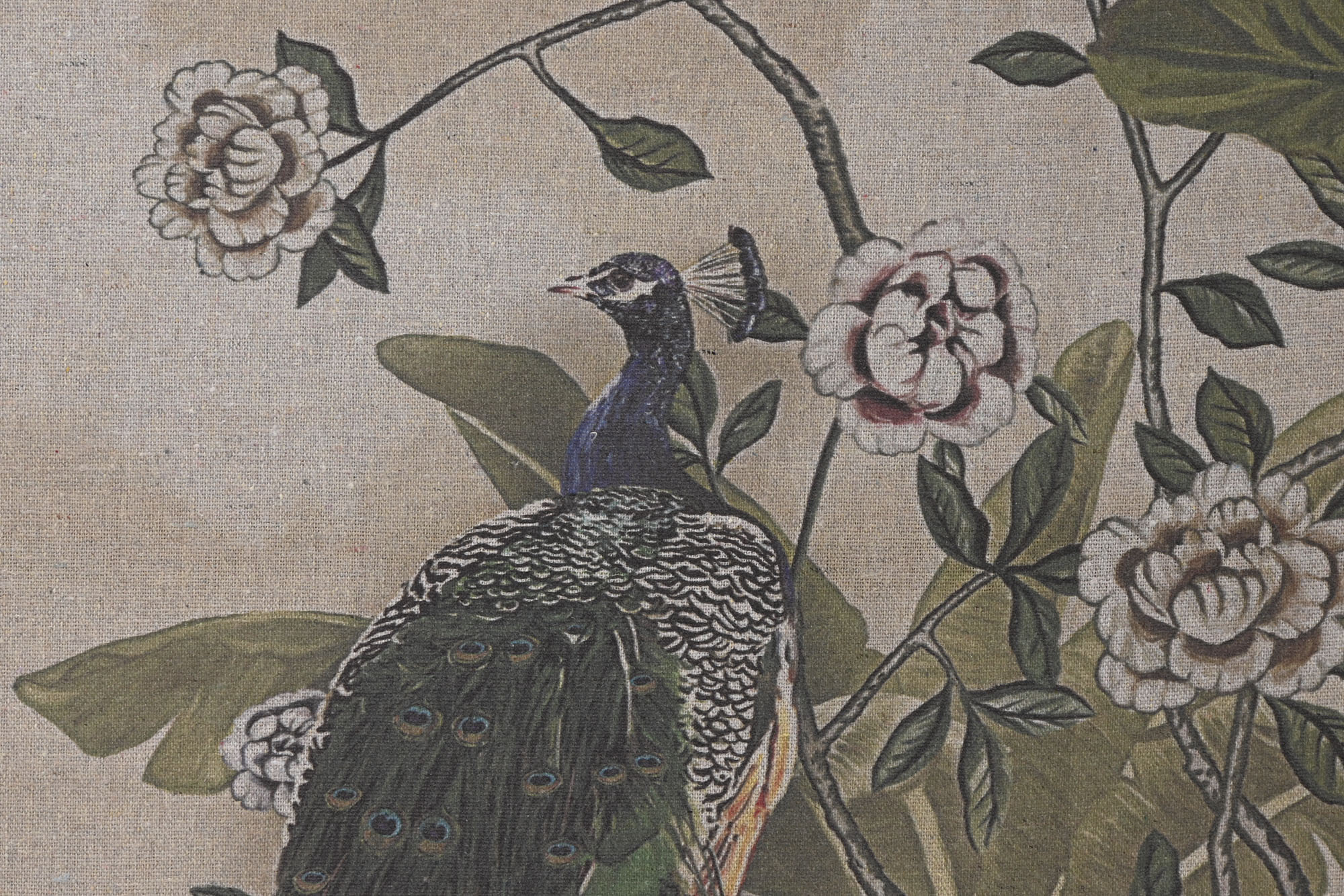 CUADRO LINO ABETO 120X3,5X80 GARZAS 3