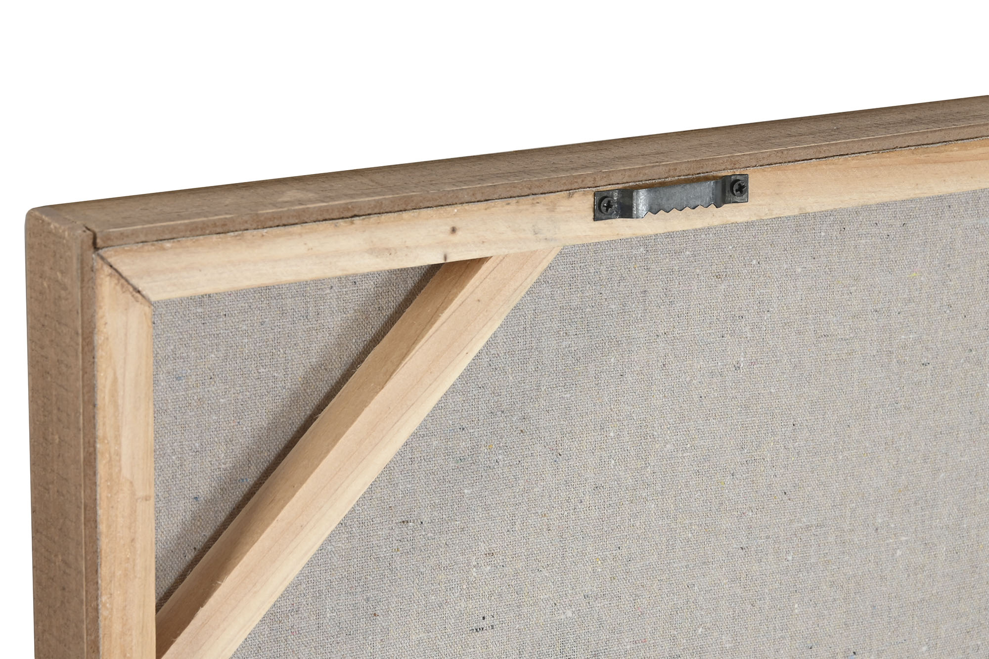 CUADRO LINO ABETO 120X3,5X80 PALMERAS VERDES 4