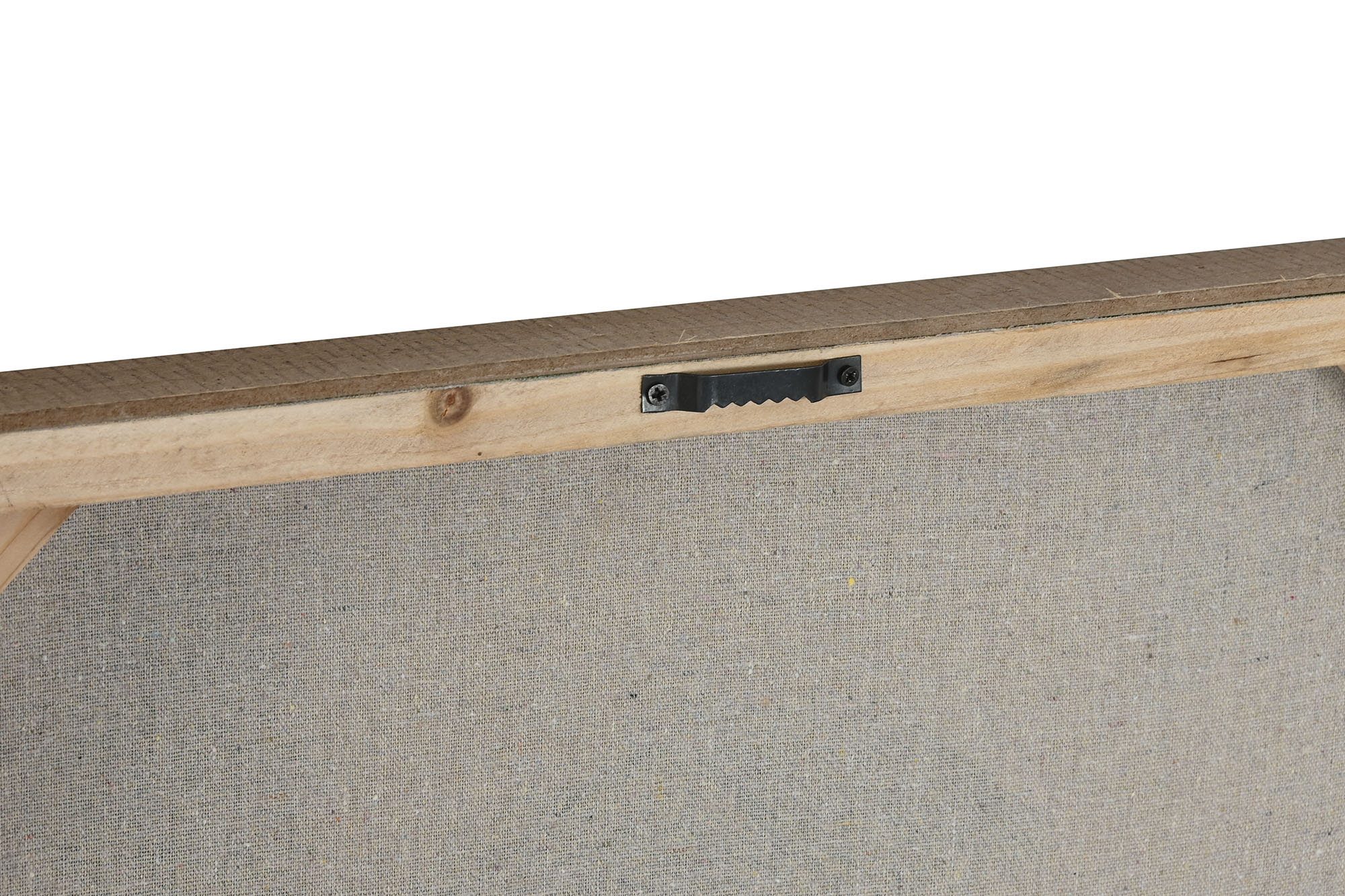 CUADRO LINO ABETO 60X3,5X80 PALMERAS ENVEJECIDO 4