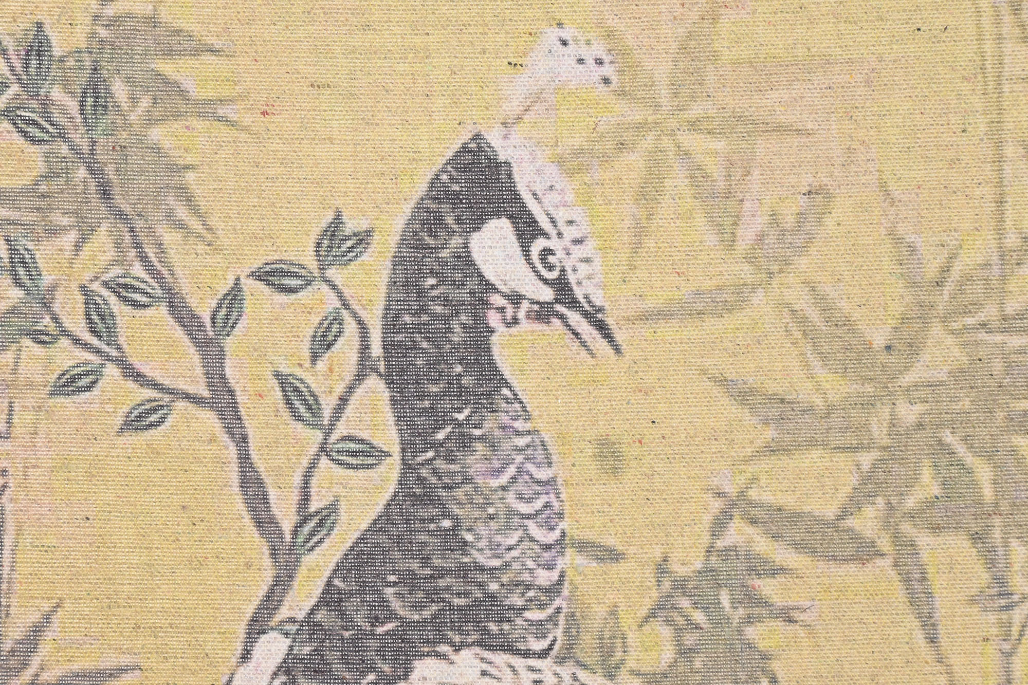 LIENZO LINO ABETO 145X2,5X125 CEREZO AVES VERDE 3