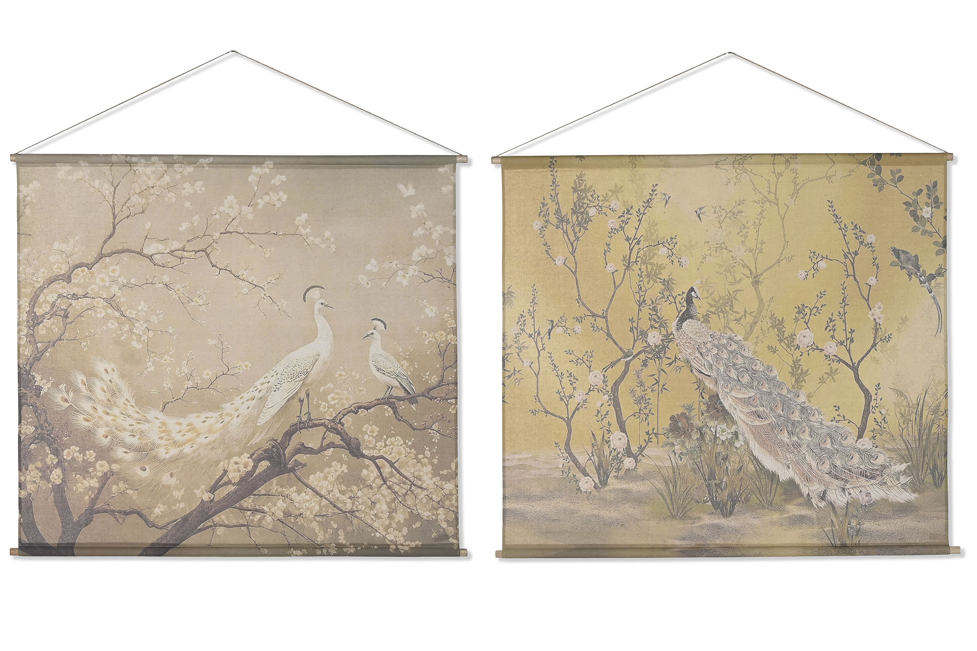 LIENZO LINO ABETO 145X2,5X125 CEREZO AVES BEIGE