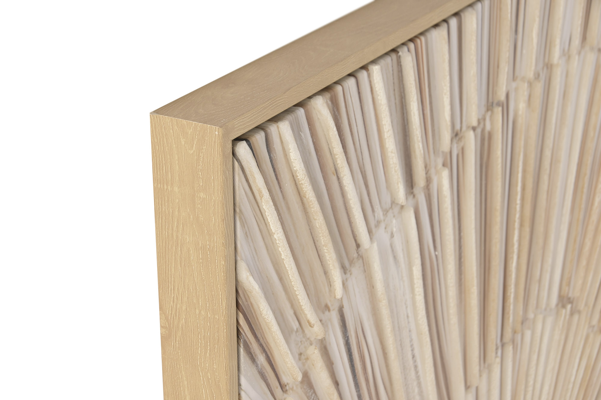 CUADRO LIENZO PS 83X4,5X123 STRAW 3D CENTRO BLANCO 2