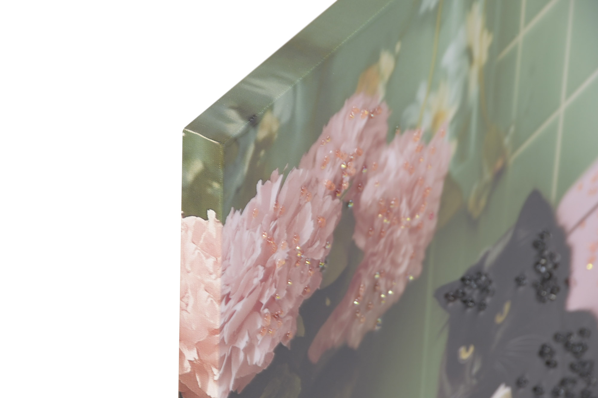 CUADRO LIENZO MDF 40X1,8X60 GATO GORDITO 2