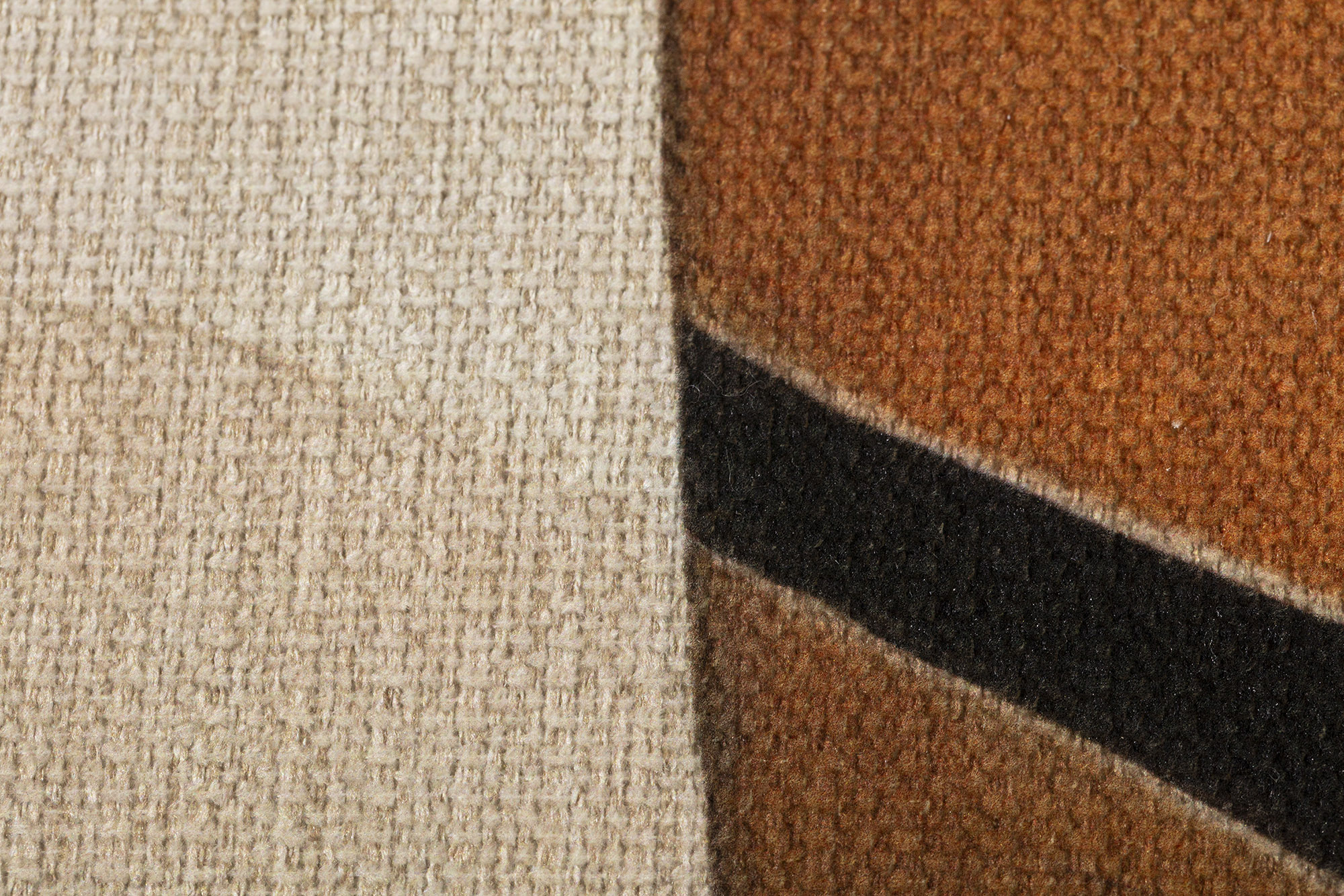 CUADRO LIENZO MDF 60X3,2X80 ABSTRACTO CENTRO TEJA 2