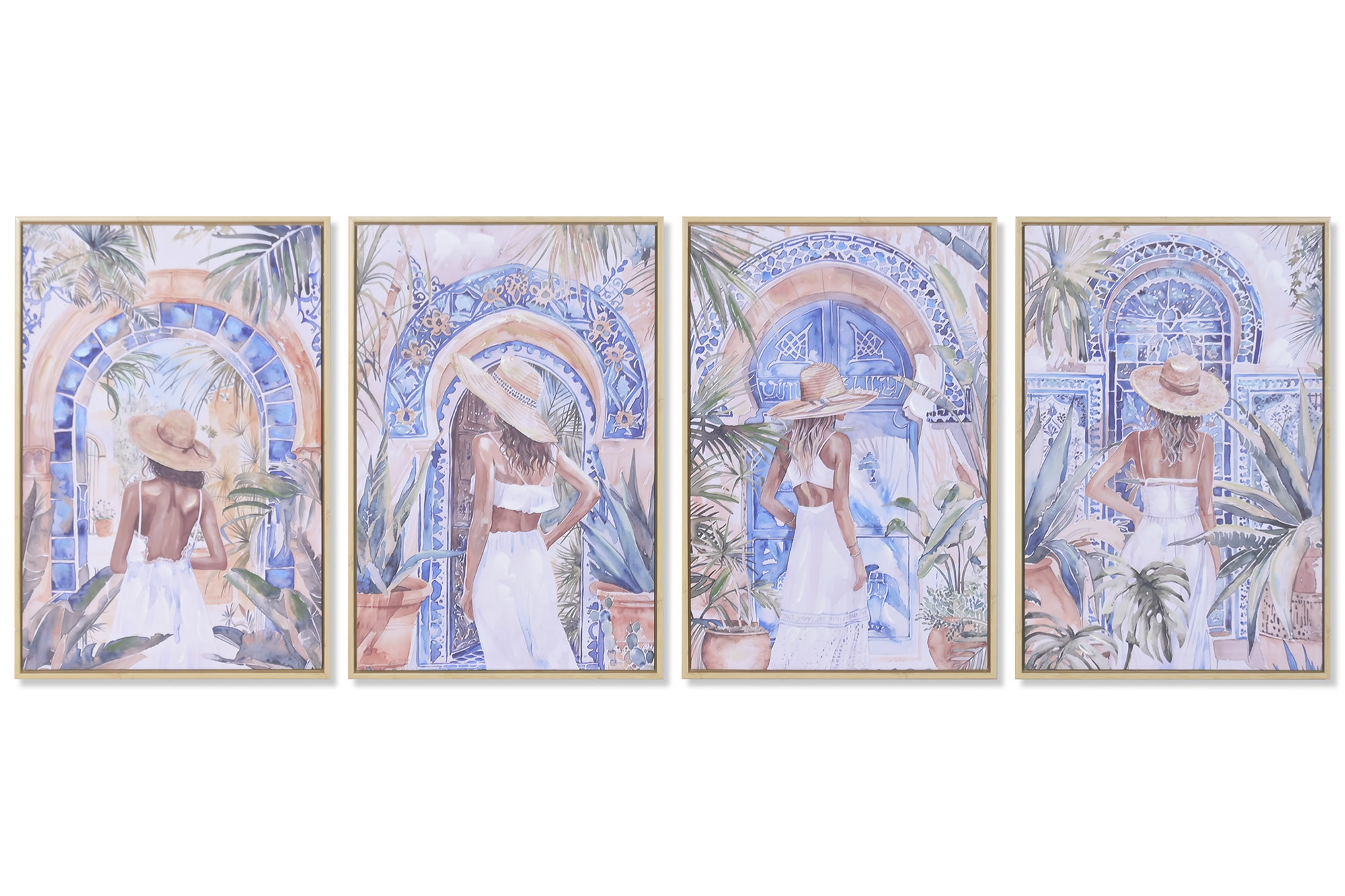 CUADRO LIENZO PS 40X3,5X60 CHICA PUERTA COSTILLA