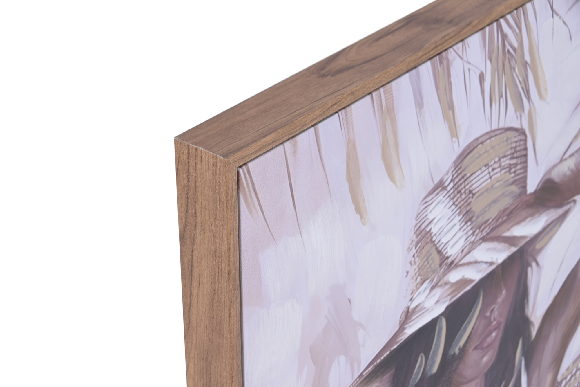 CUADRO LIENZO PS 60X3,5X90 CHICA SOMBRERO DE LADO 2