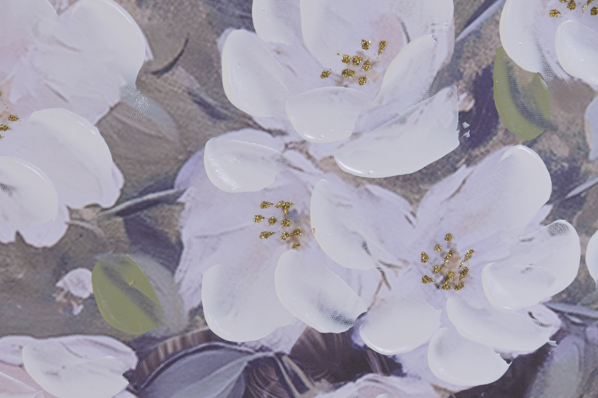 CUADRO LIENZO PS 80X3,5X120 CHICA FLORES DE LADO 3