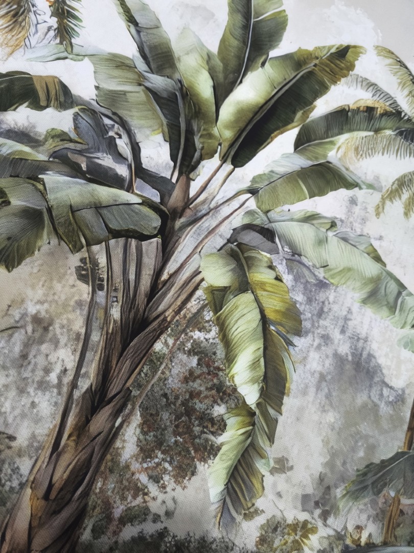 CUADRO LIENZO 150X4,5X50 PALMERAS TROPICAL 3