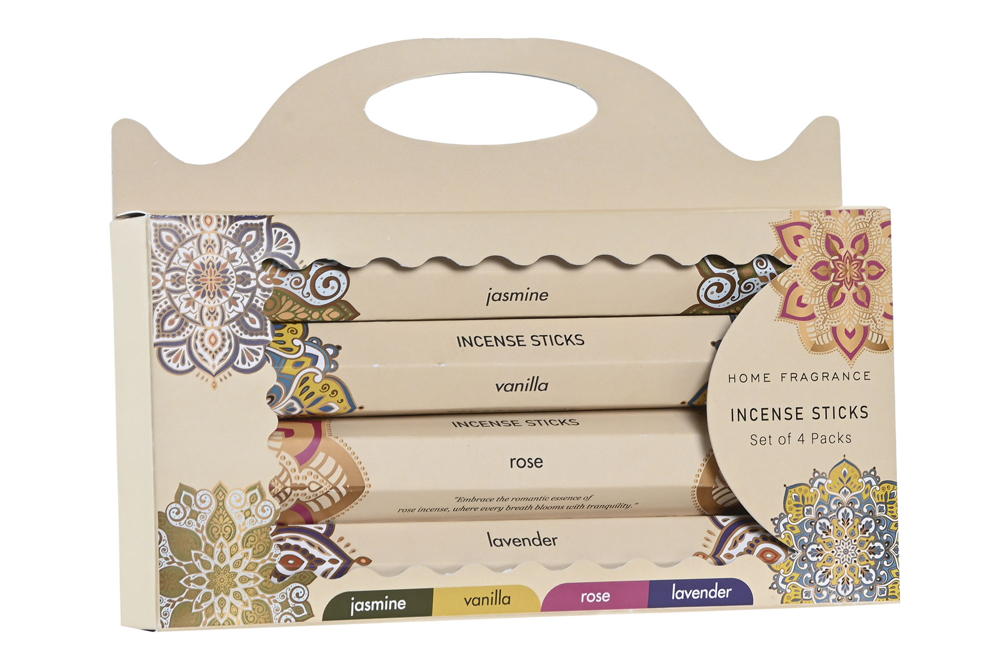 INCIENSO VARILLA SET 56 AROMA 21,5X3X15,5 MANDALA
