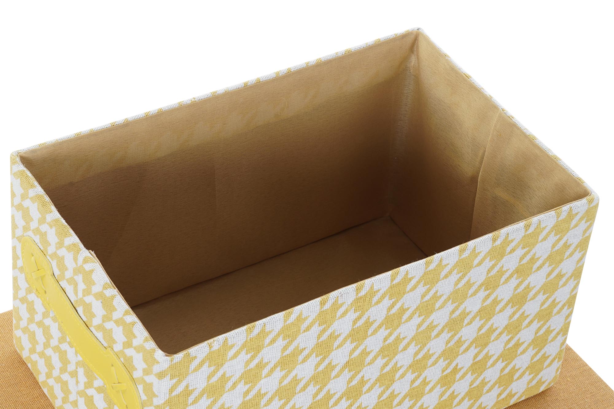 CAJA POLIESTER 20X30X16CM MOSTAZA 3