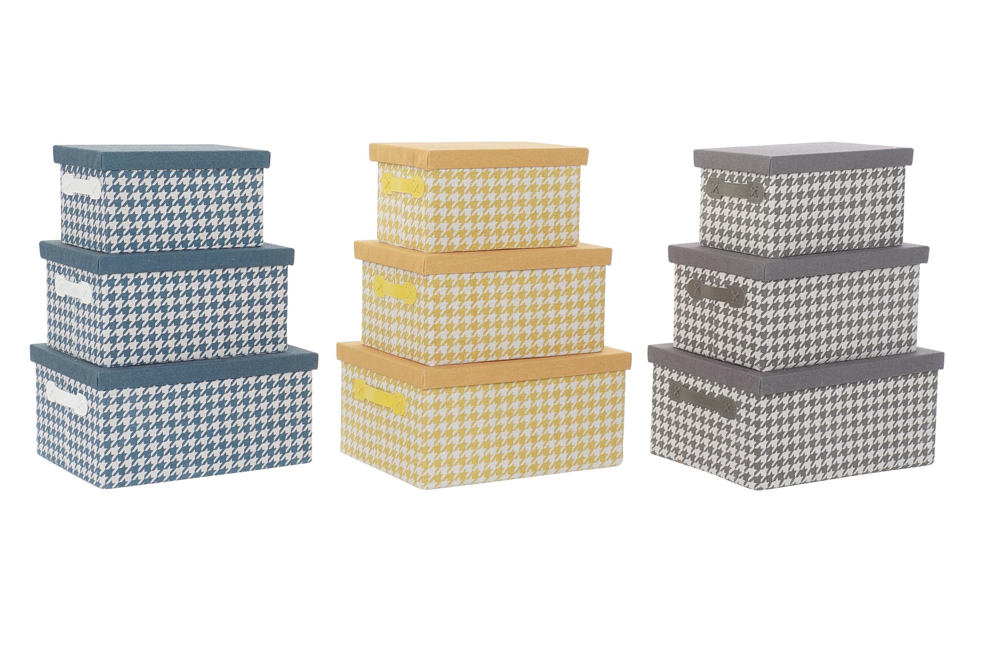 CAJA POLIESTER 40X30X20 CM GRIS