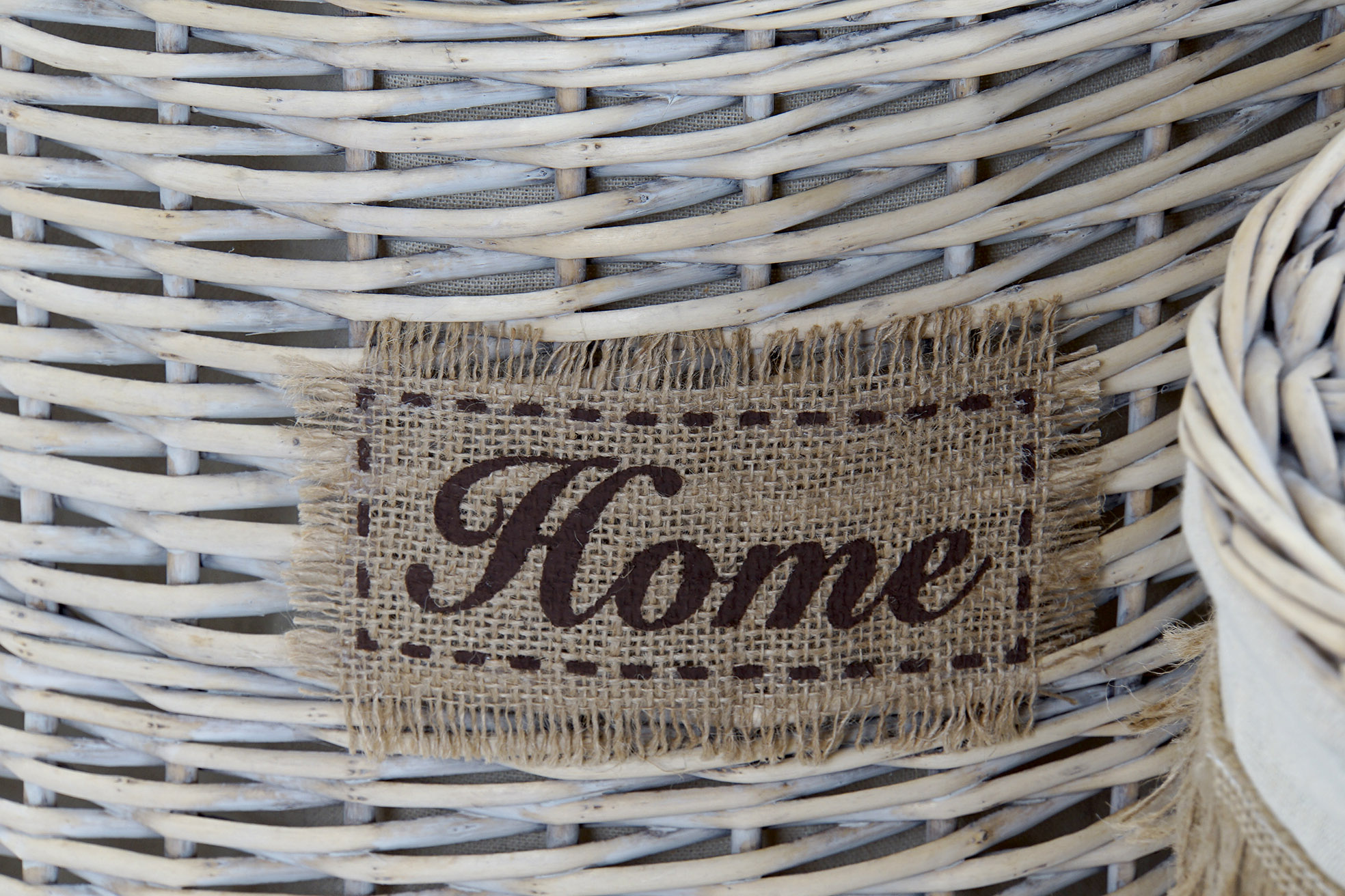 CESTA POLIESTER ALGODON 32X32X36CM HOME 4