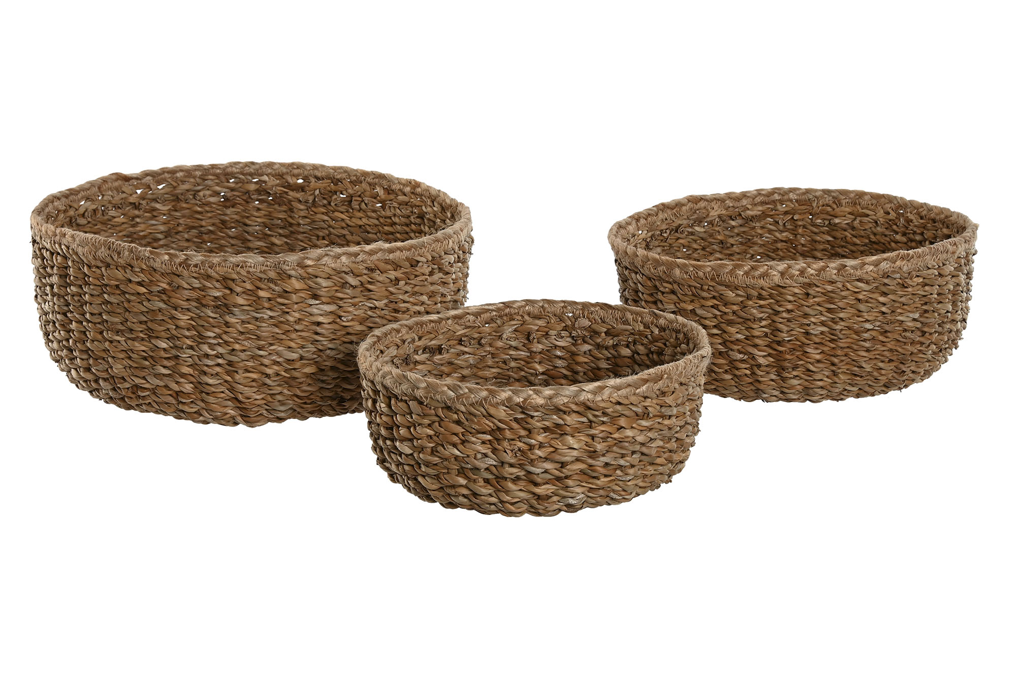 CESTA FIBRA 26X26X10 NATURAL 4