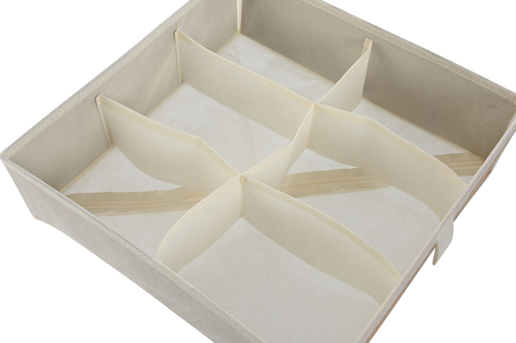 CESTA BAMBU TELA 32X32X10 NATURAL 2
