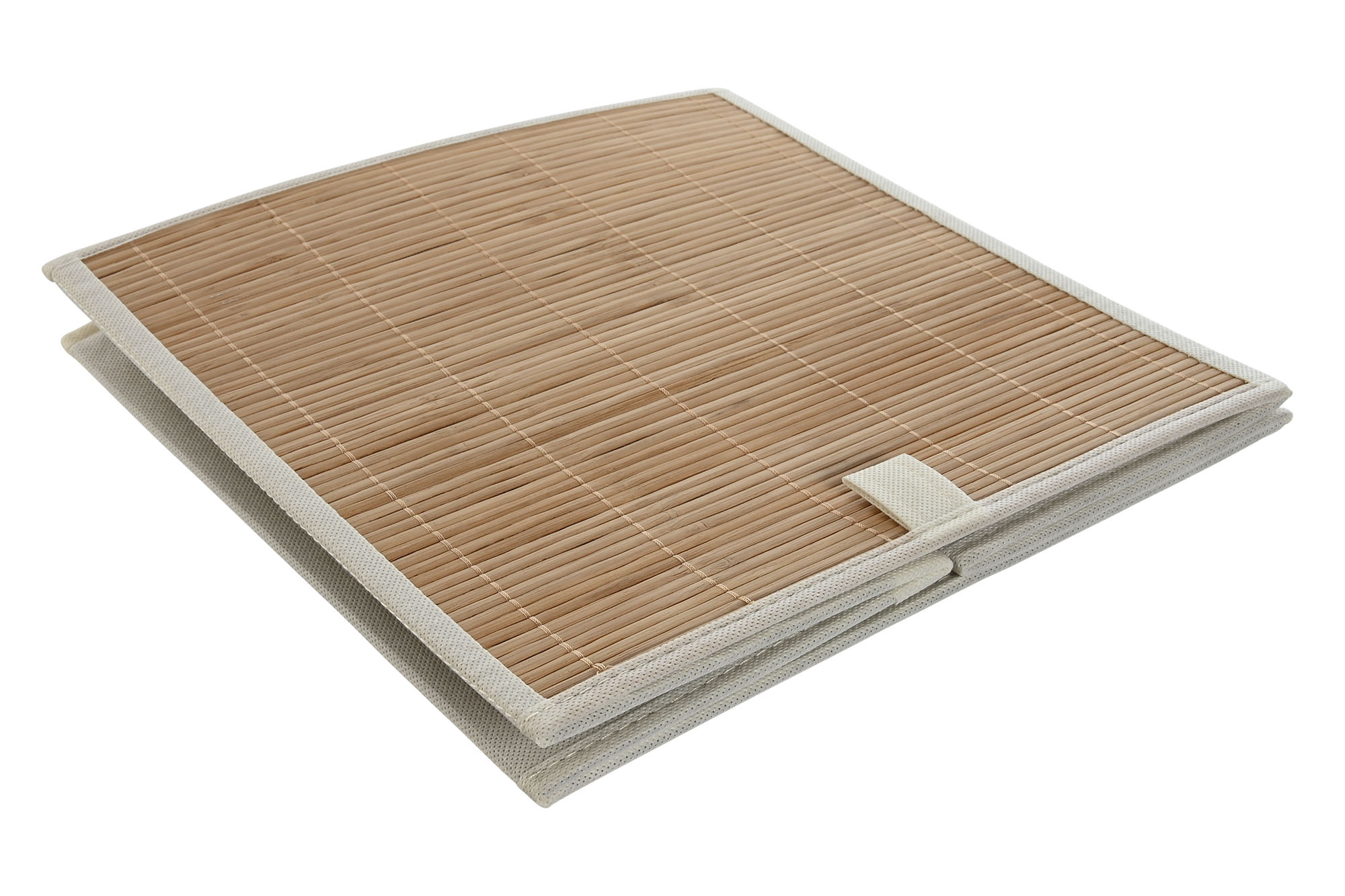 CESTA BAMBU TELA 31X31X31 NATURAL 3