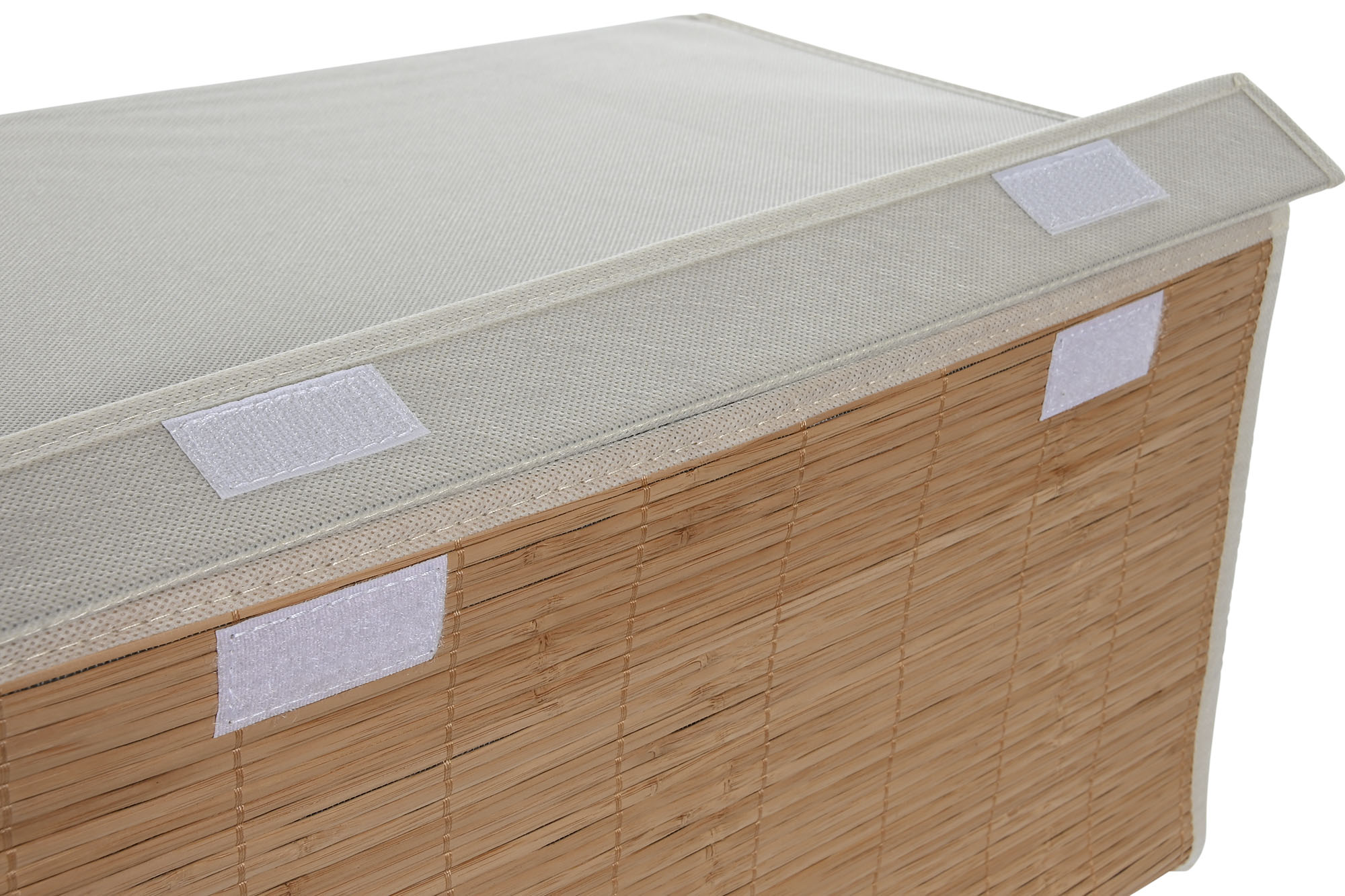 CESTA BAMBU TELA 45X30X25 NATURAL 2