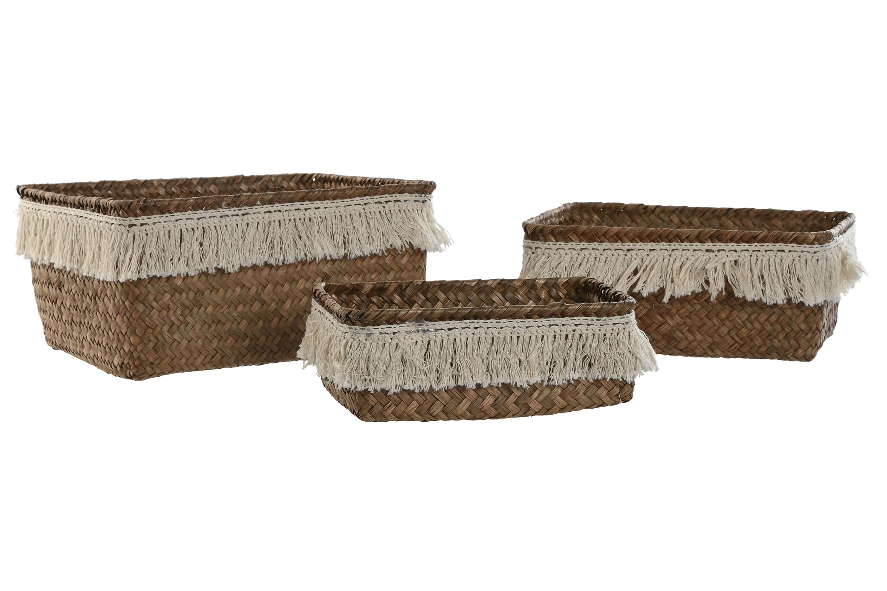 CESTA FIBRA 20X14X8  DECAPE NATURAL 4