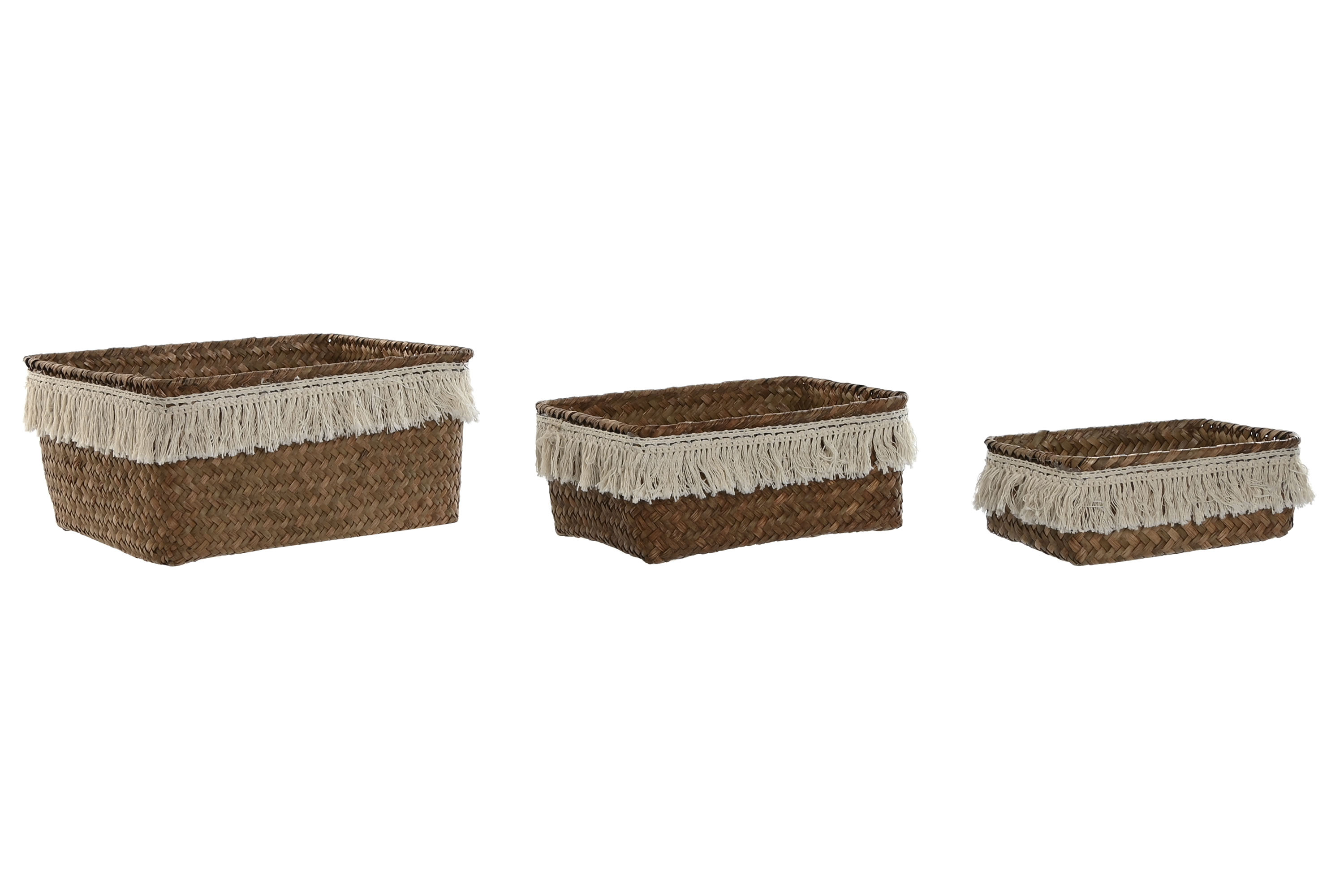 CESTA FIBRA 20X14X8  DECAPE NATURAL