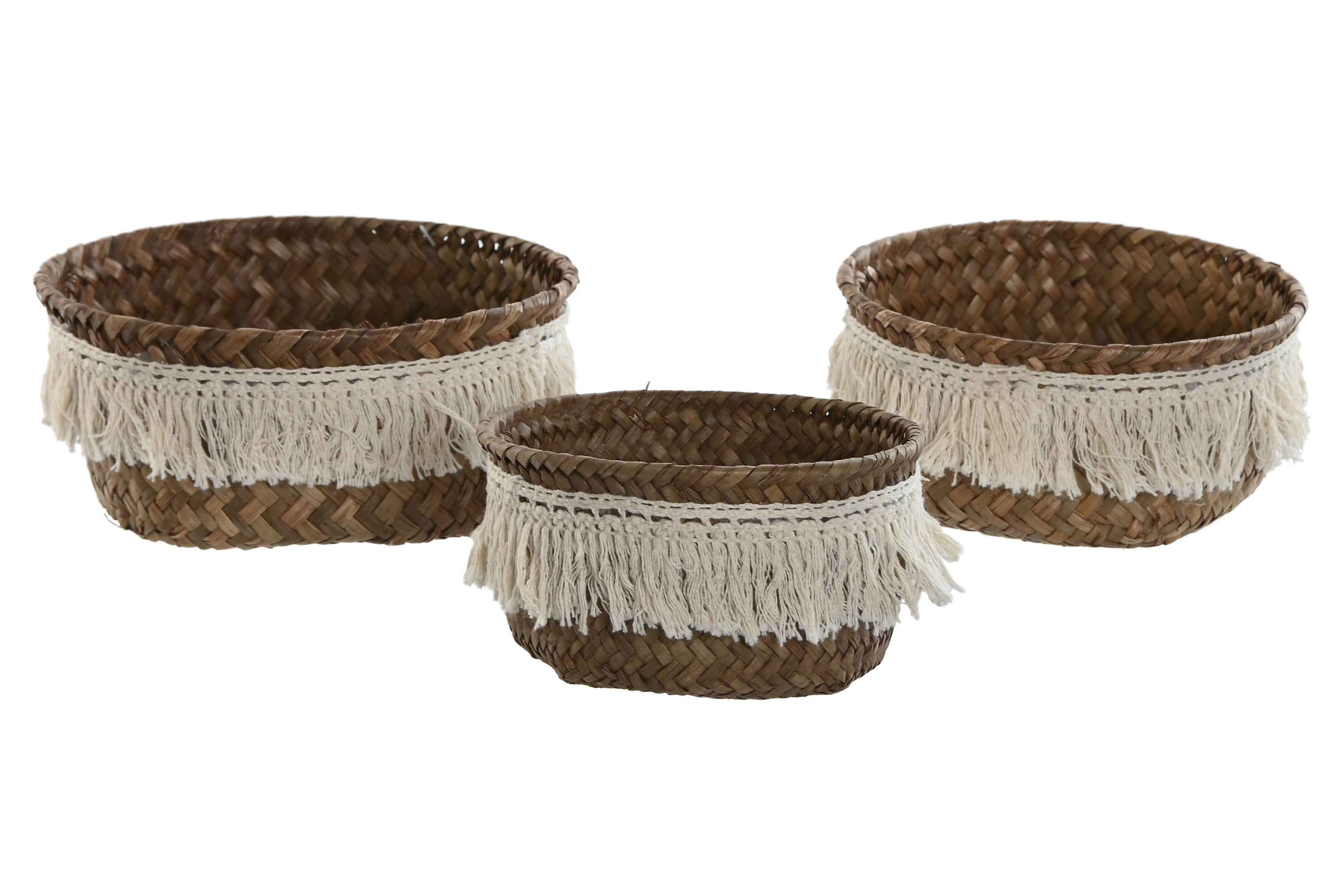 CESTA  FIBRA 14X14X6 DECAPE NATURAL 3