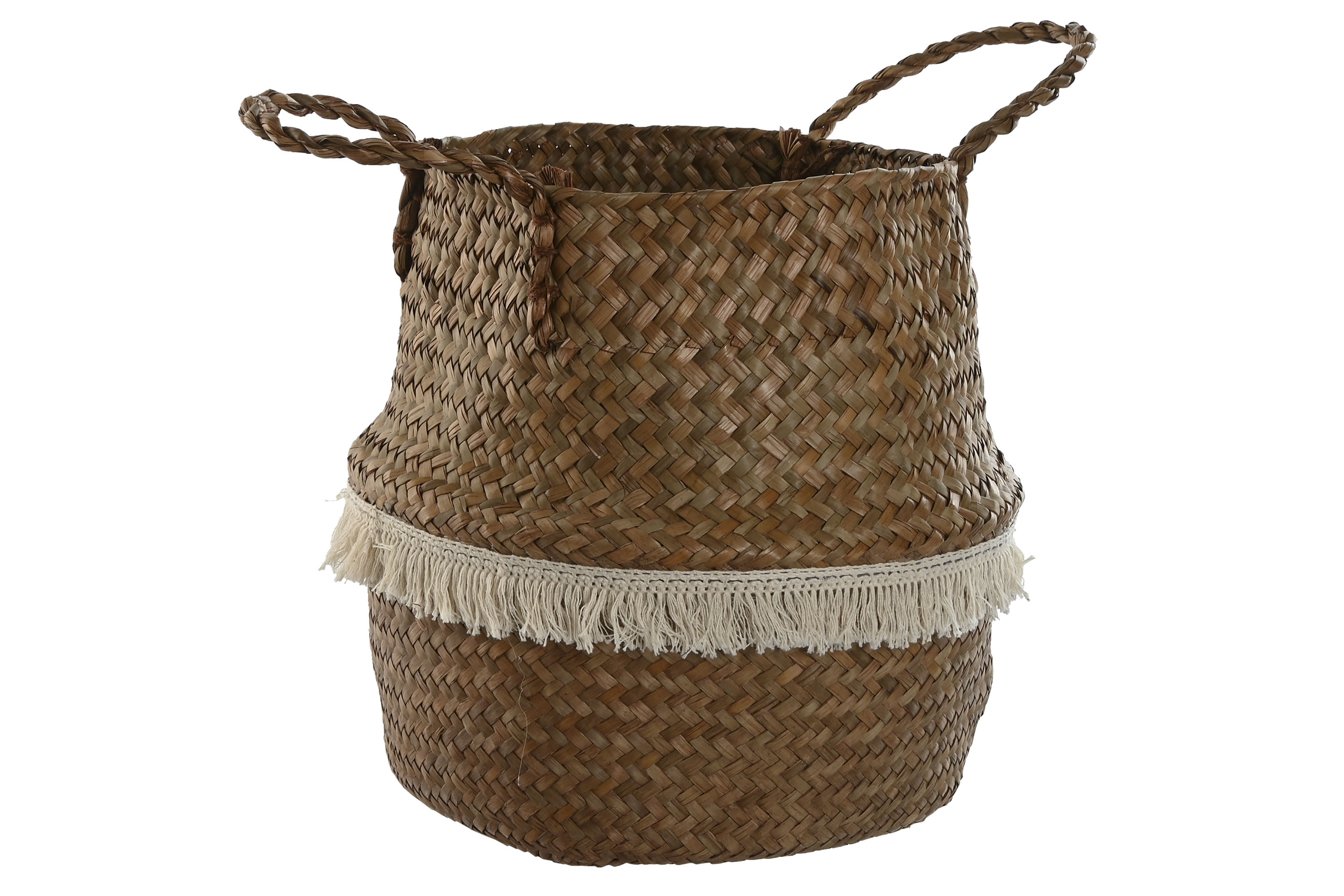 CESTA FIBRA 28X28X30 NATURAL