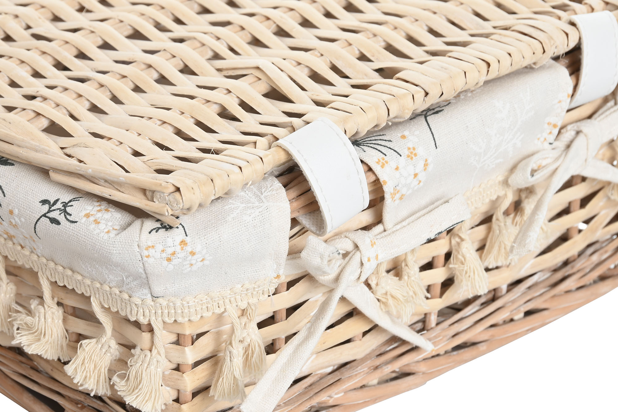 CESTA ROPA MIMBRE ALGODON 29X22X12 NATURAL 3