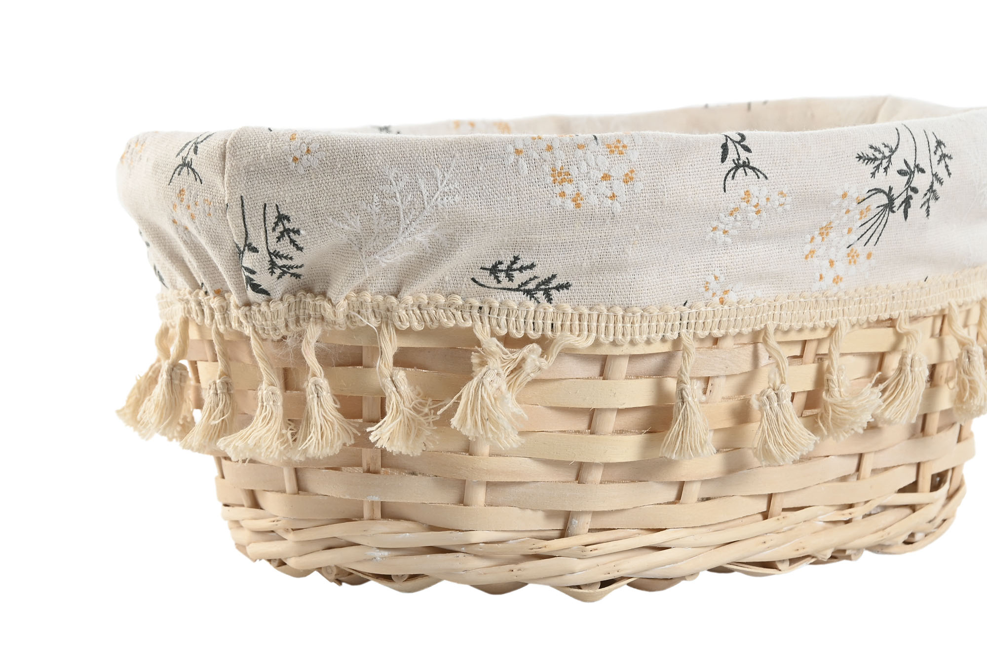 CESTA MIMBRE ALGODON 29X22X12 PANERA NATURAL 2