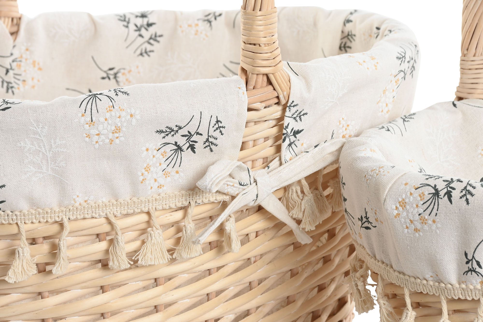 CESTA MIMBRE ALGODON 36X27X33 NATURAL 2