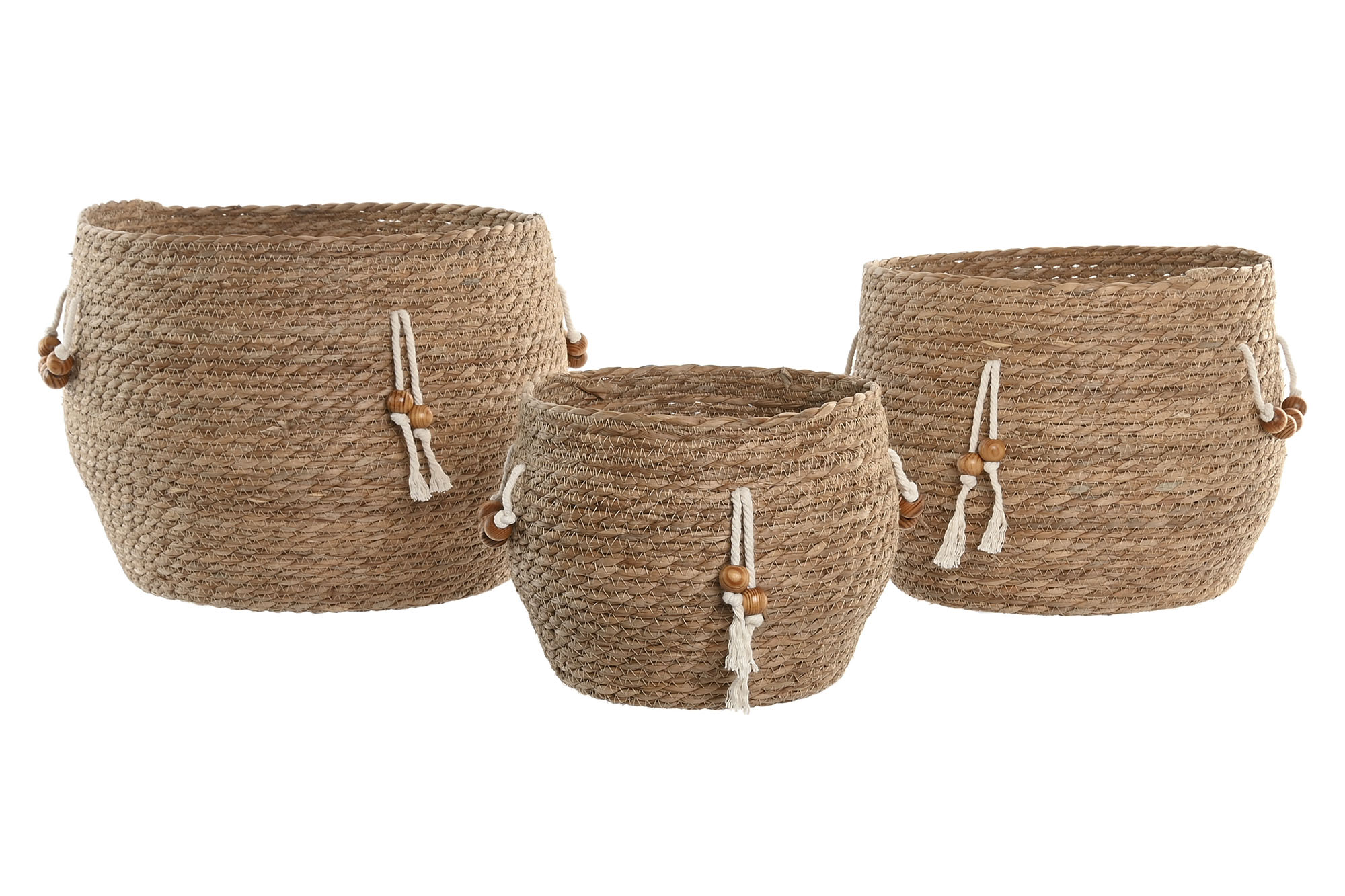 CESTA FIBRA 29X29X24 NATURAL 2