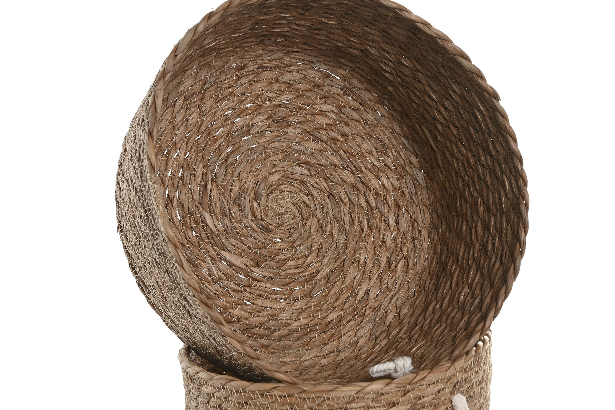 CESTA FIBRA 27X27X14 NATURAL 3