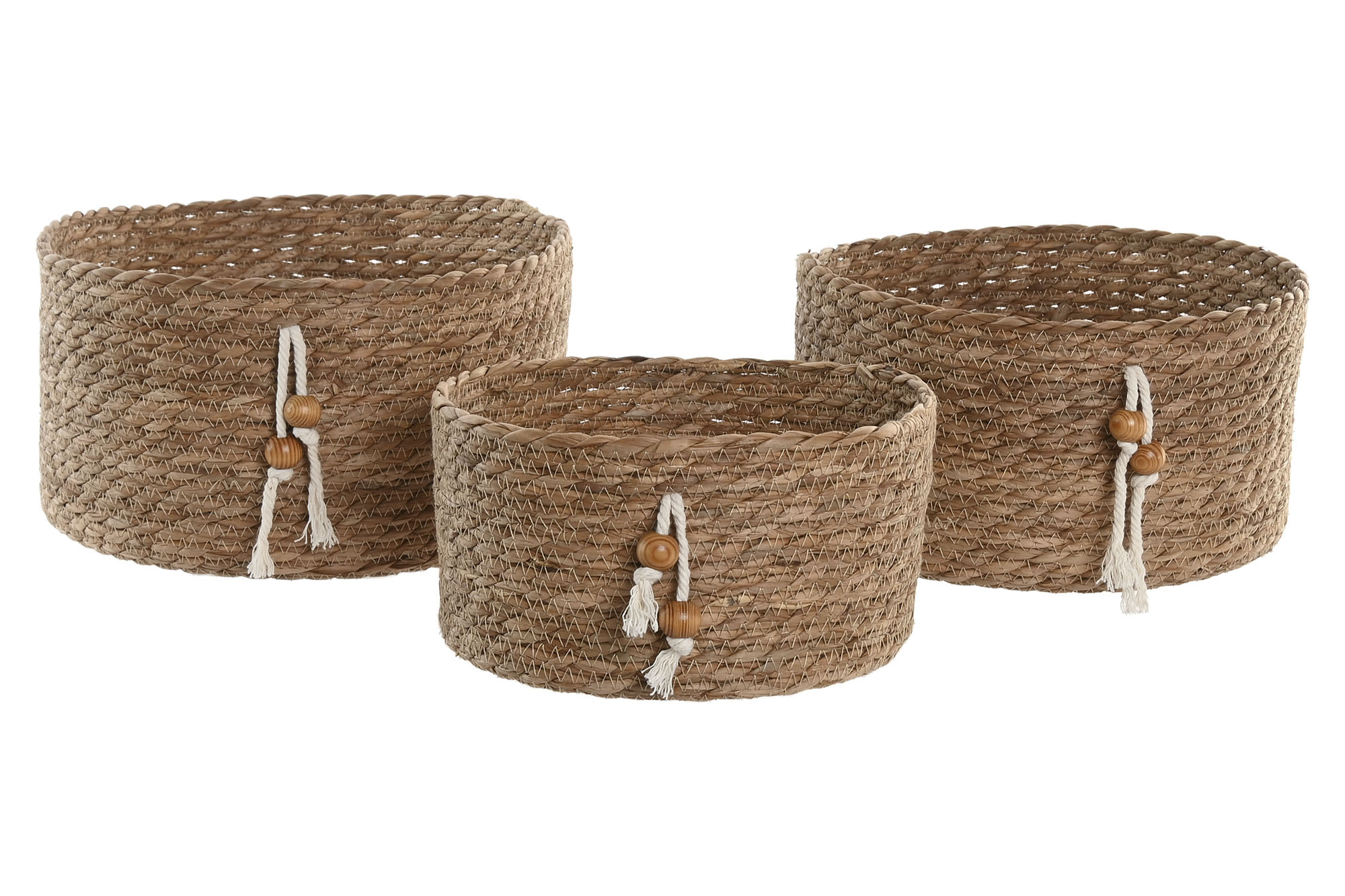 CESTA FIBRA 30X30X15 NATURAL 4