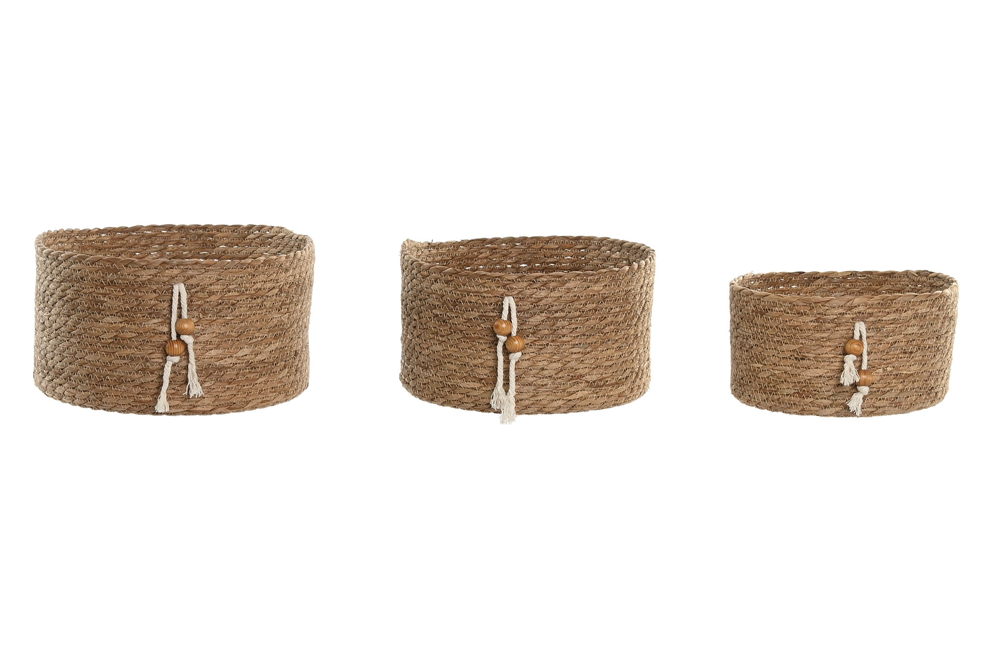 CESTA FIBRA 23X23X12  NATURAL
