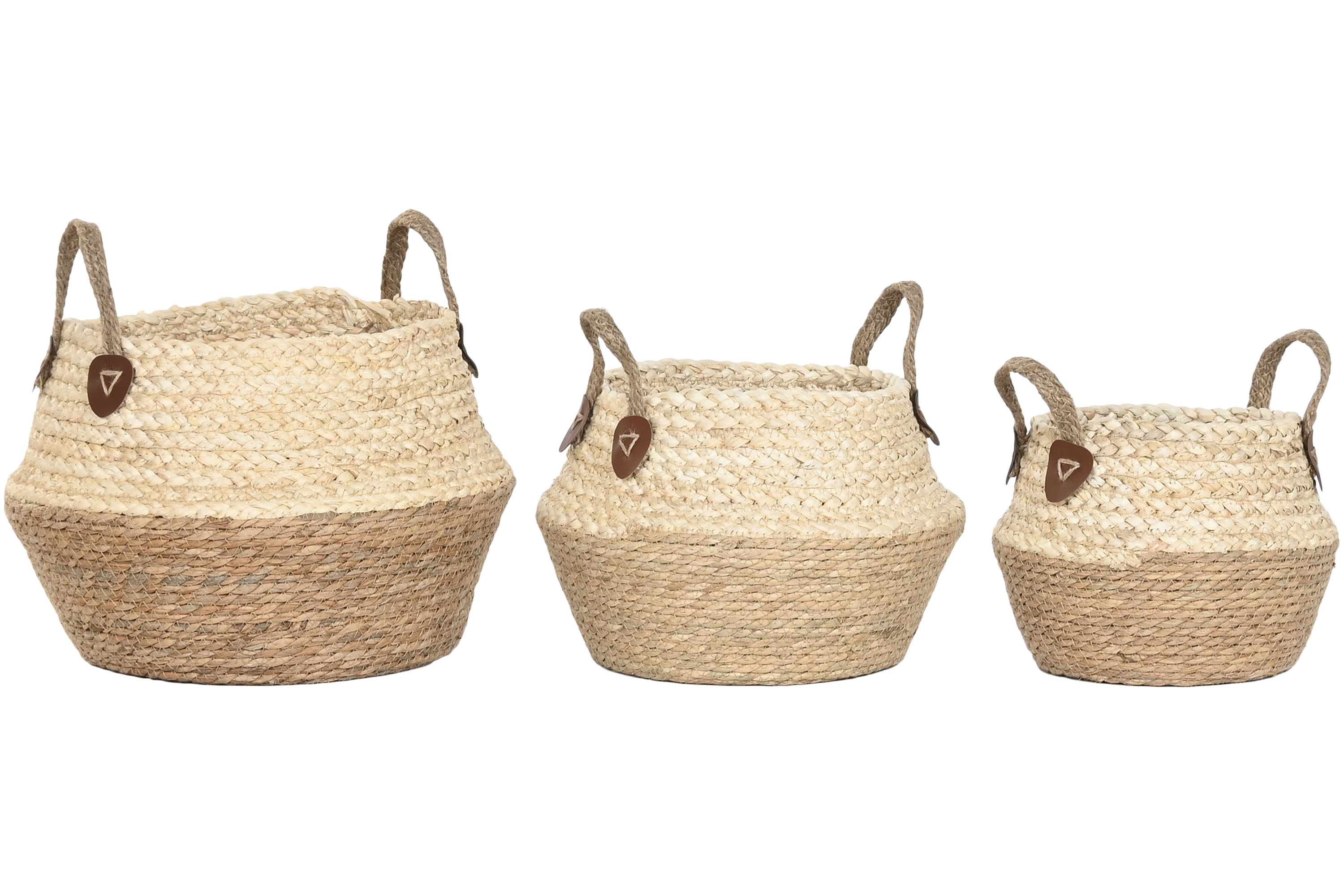 CESTA  FIBRA 41X41X37 NATURAL