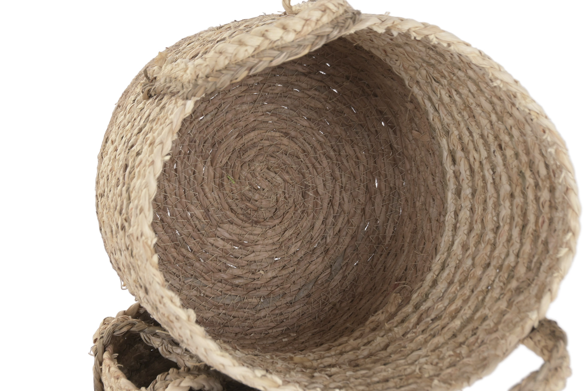 CESTA  FIBRA 28X28X32 NATURAL 3