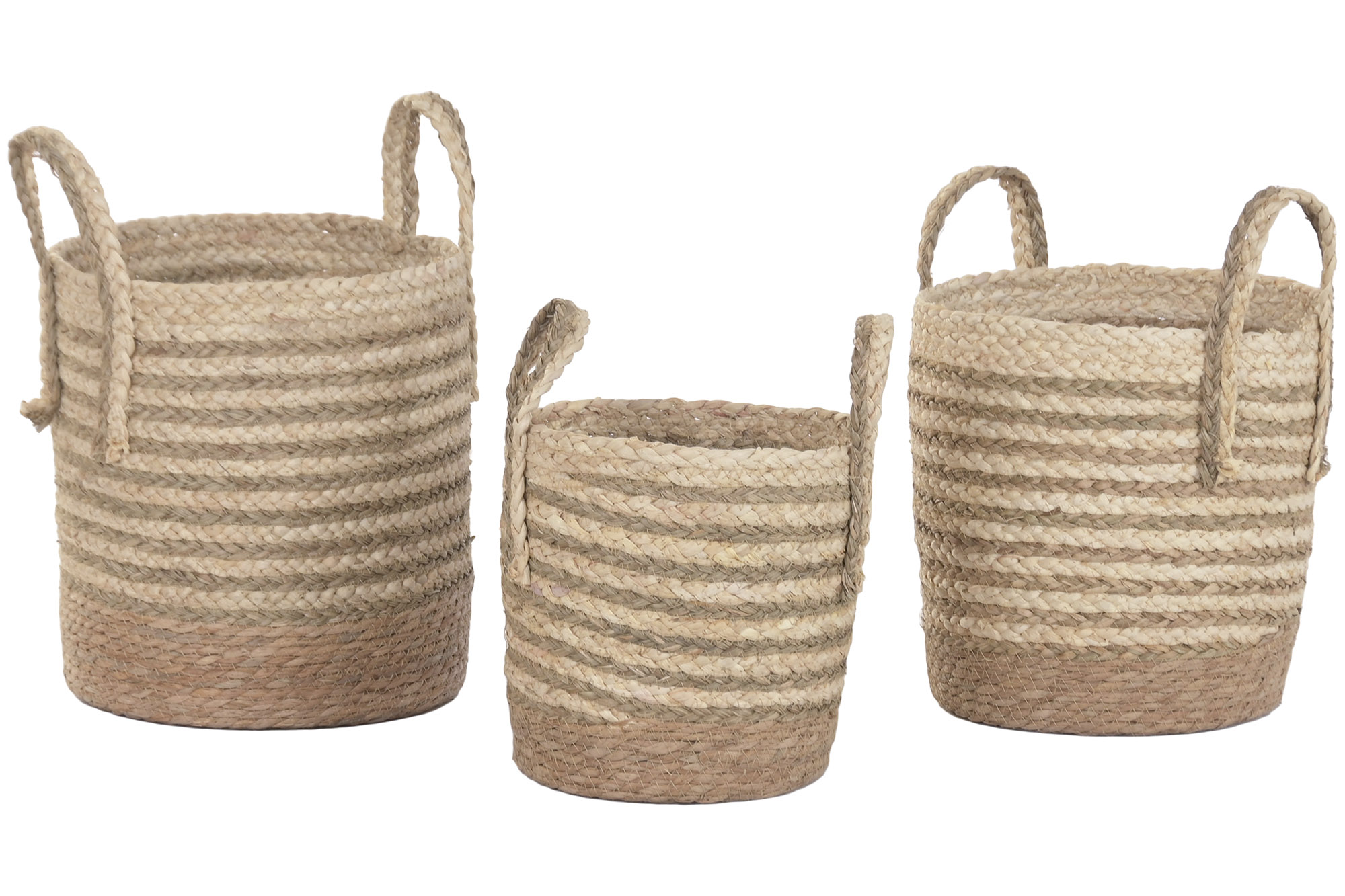 CESTA  FIBRA 28X28X32 NATURAL 4