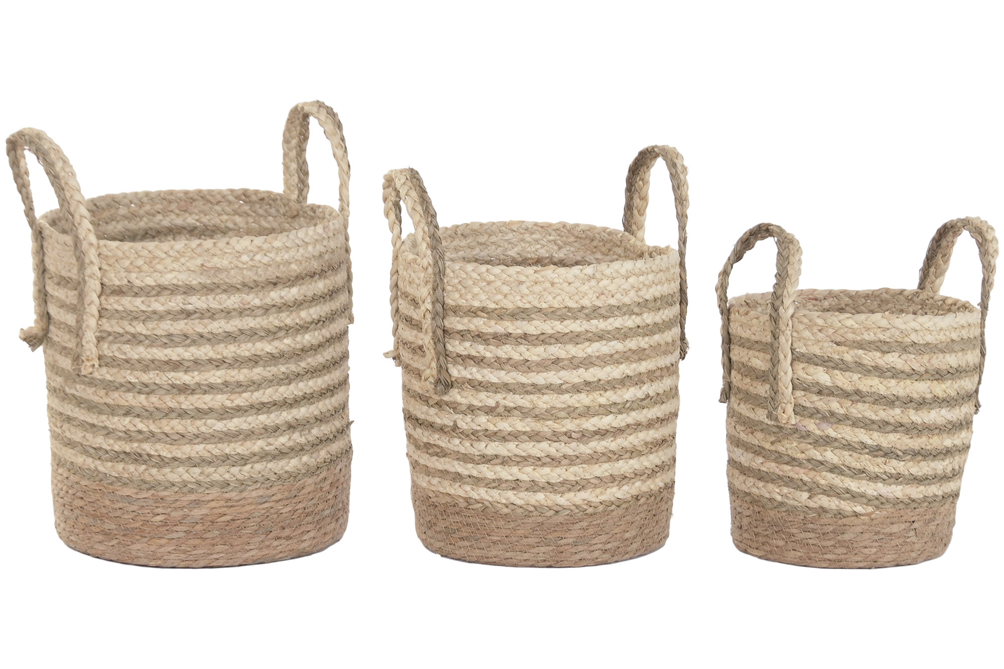 CESTA  FIBRA 28X28X32 NATURAL