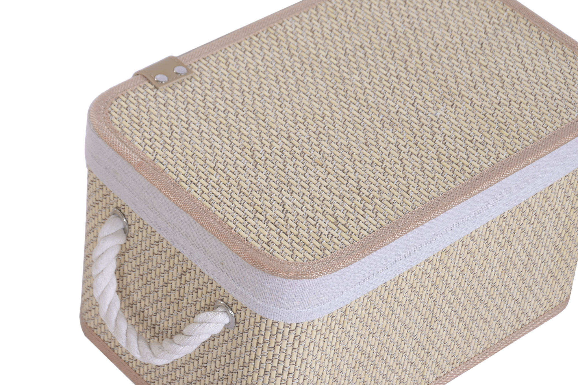 CESTA  BAMBU 35X25X22CM NATURAL 3