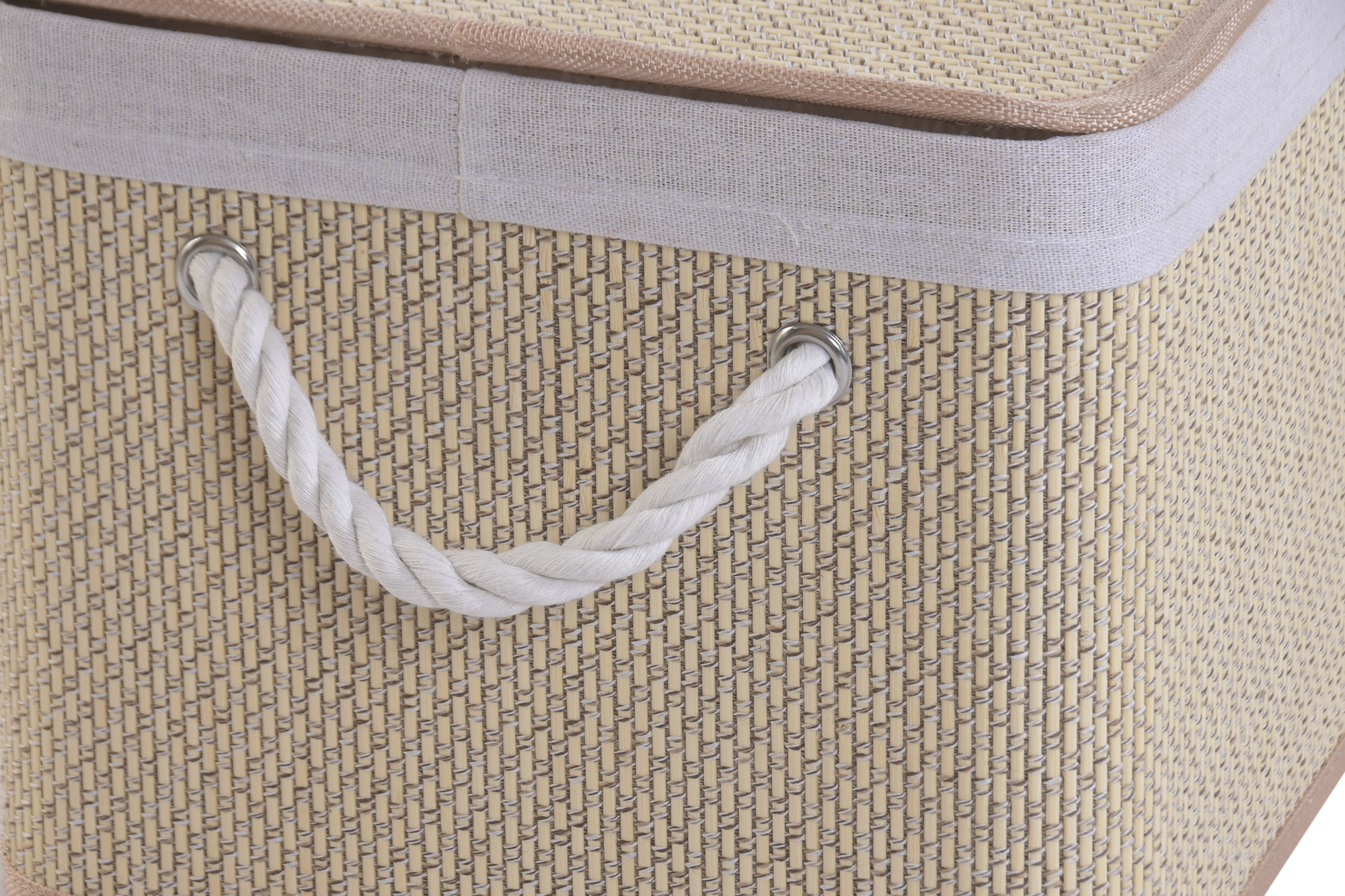 CESTA  BAMBU 32X22X20CM NATURAL 4