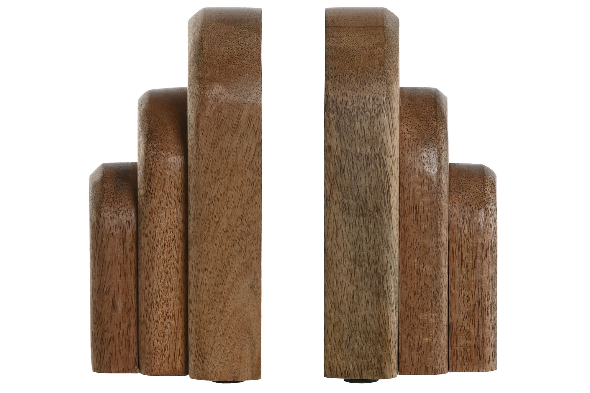 SUJETALIBROS SET 2 MANGO 18X10X17,5 MODERNO