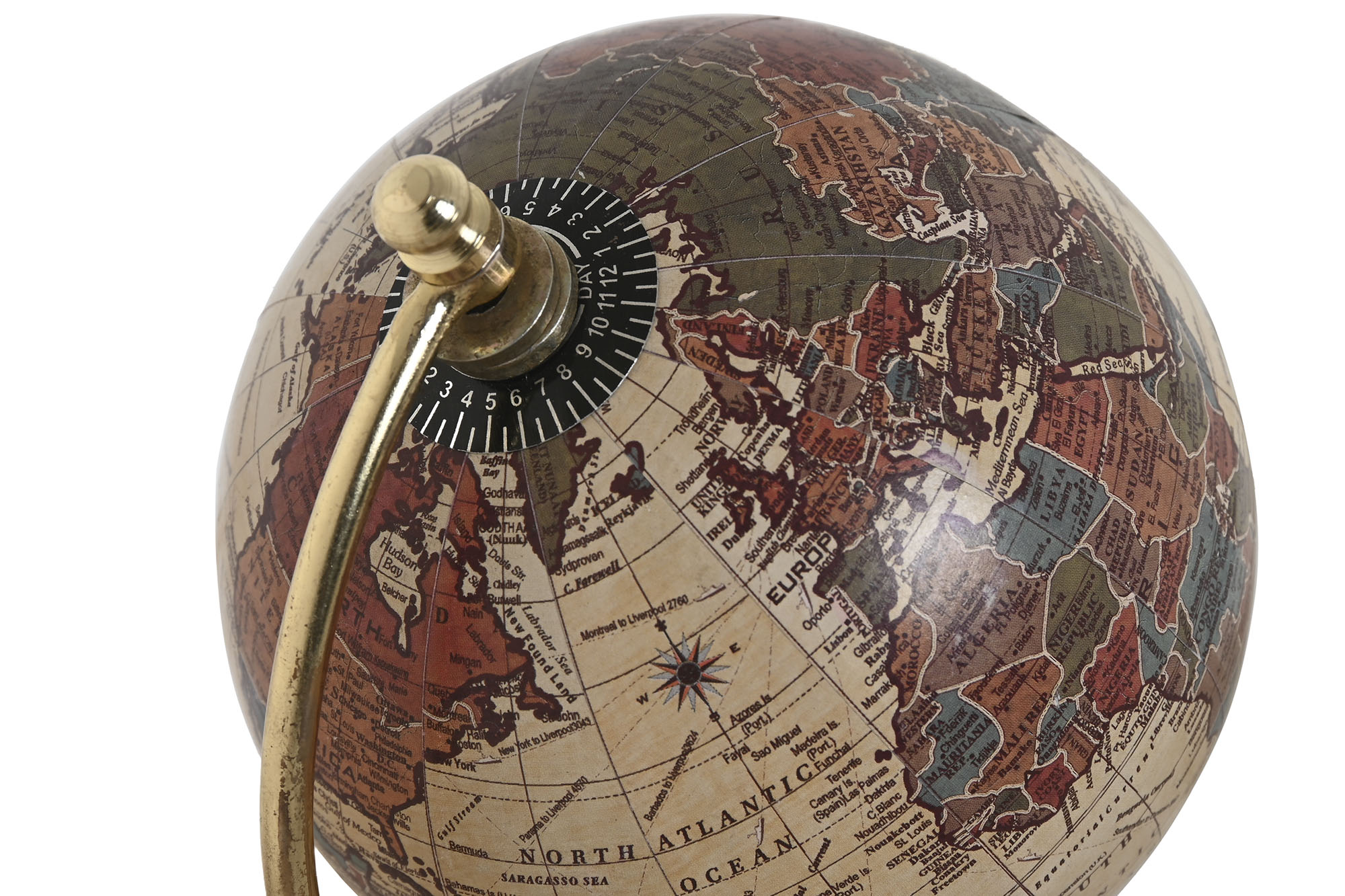 GLOBO TERRAQUEO PVC MARMOL 10X10X20 BEIGE 3