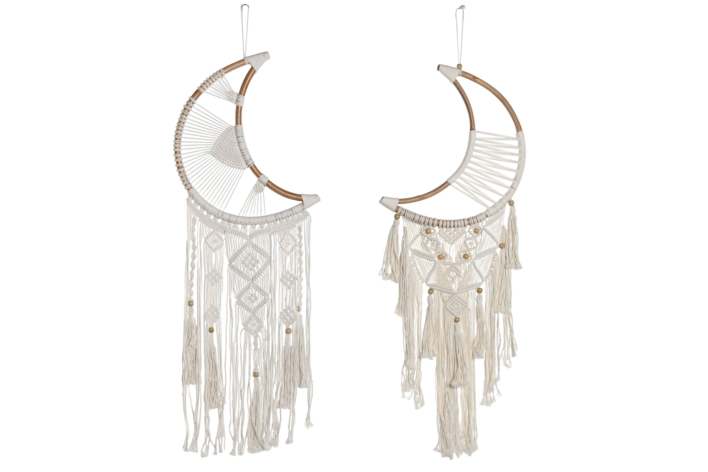 ATRAPASUEÑOS ALGODON 35X1X120 MACRAME IZQ