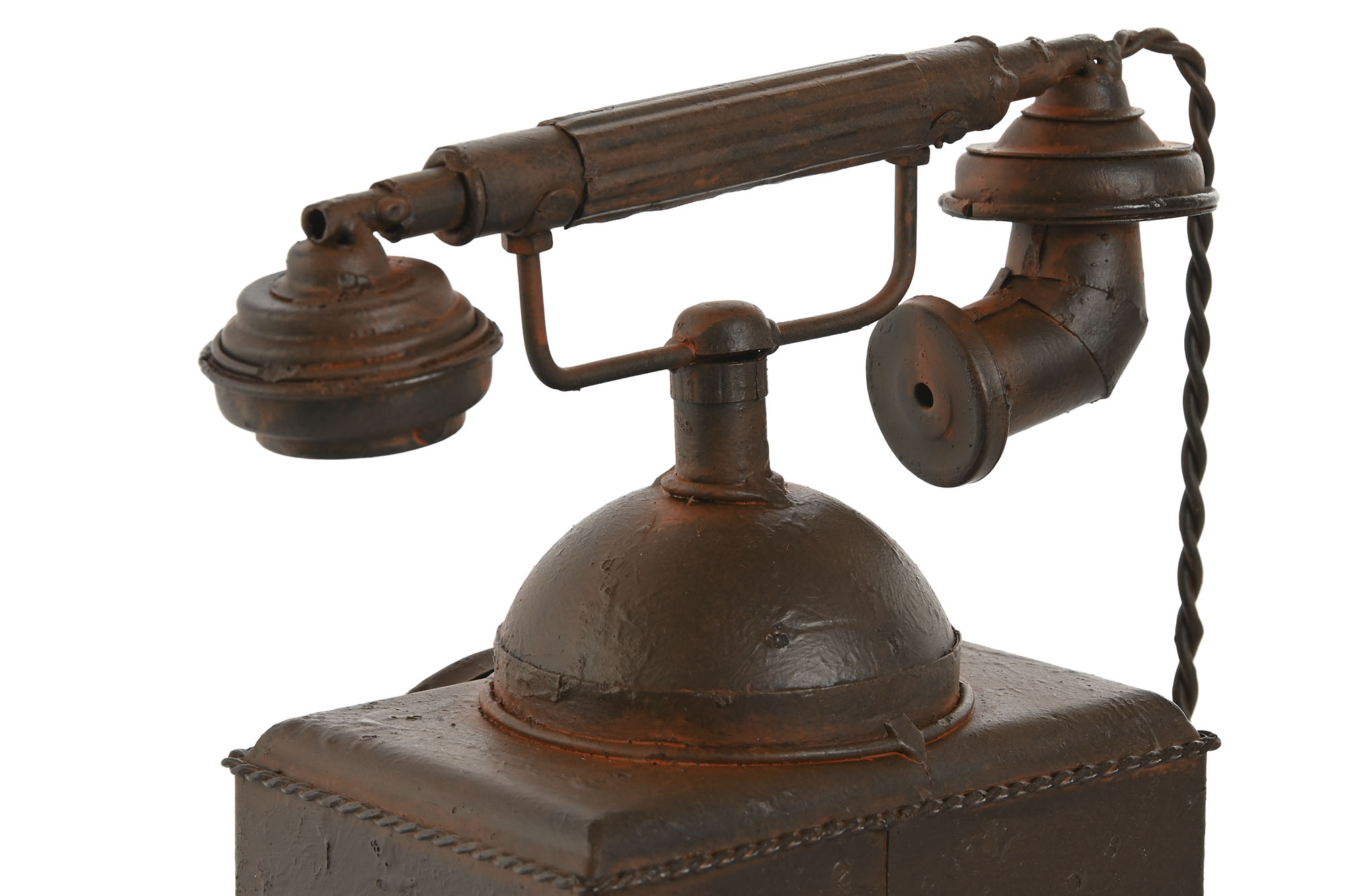 DECORACION METAL 21X12X18 TELEFONO ALTO 3