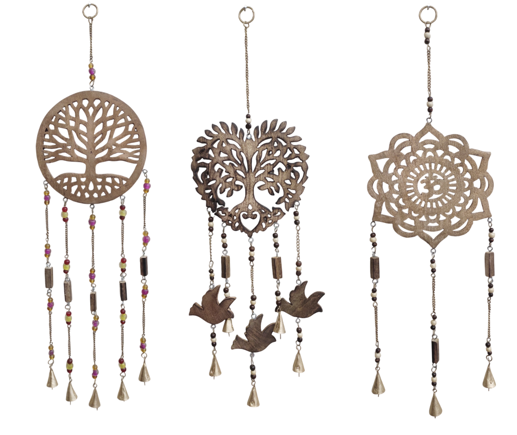 DECORACION COLGANTE MANGO 20X20X61 ARBOL COLOR